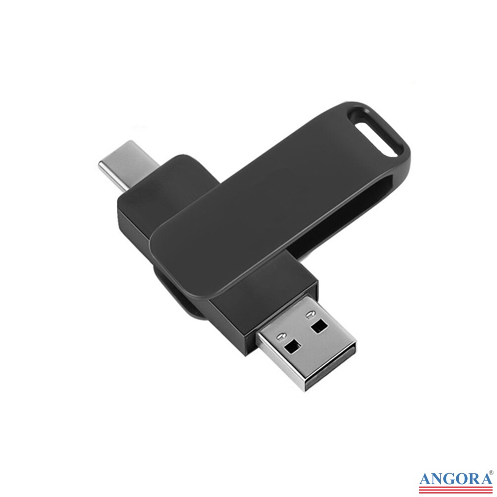 SELÇUKLU SİYAH OTG USB BELLEK (64GB)