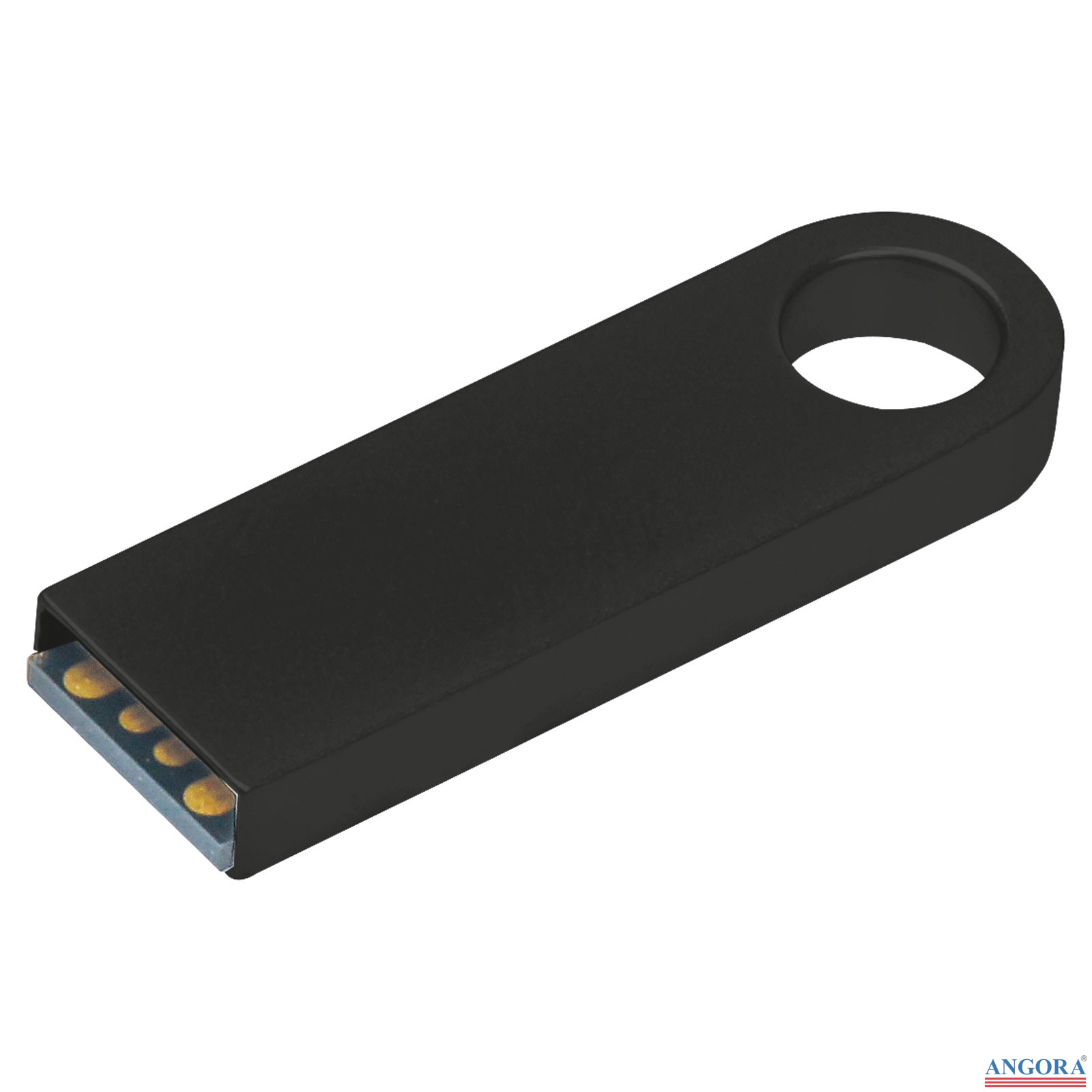 2221 ARAS SİYAH METAL USB BELLEK (16 GB)