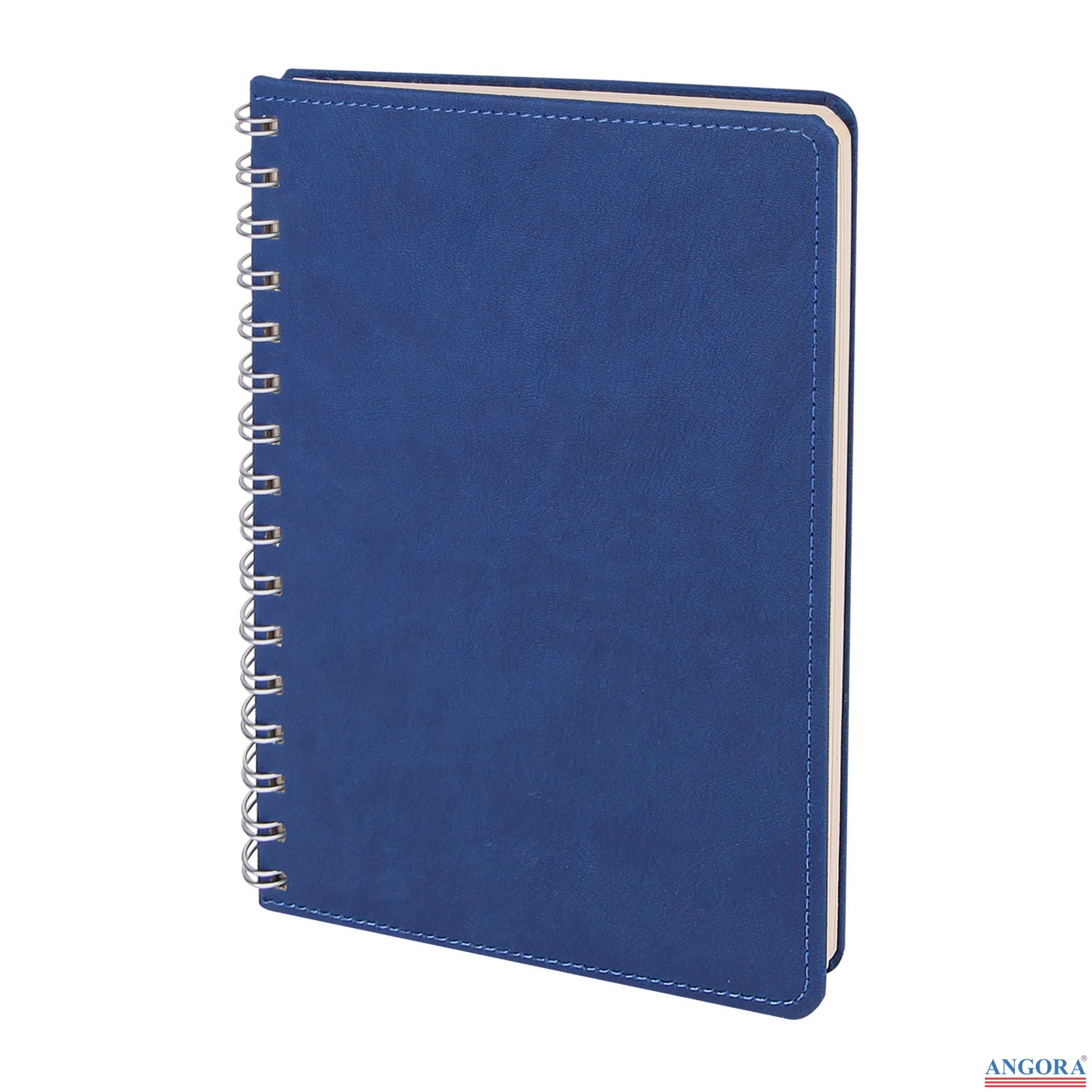 BATIKENT LACİVERT SPİRALLİ TARİHSİZ DEFTER (15X21 CM)