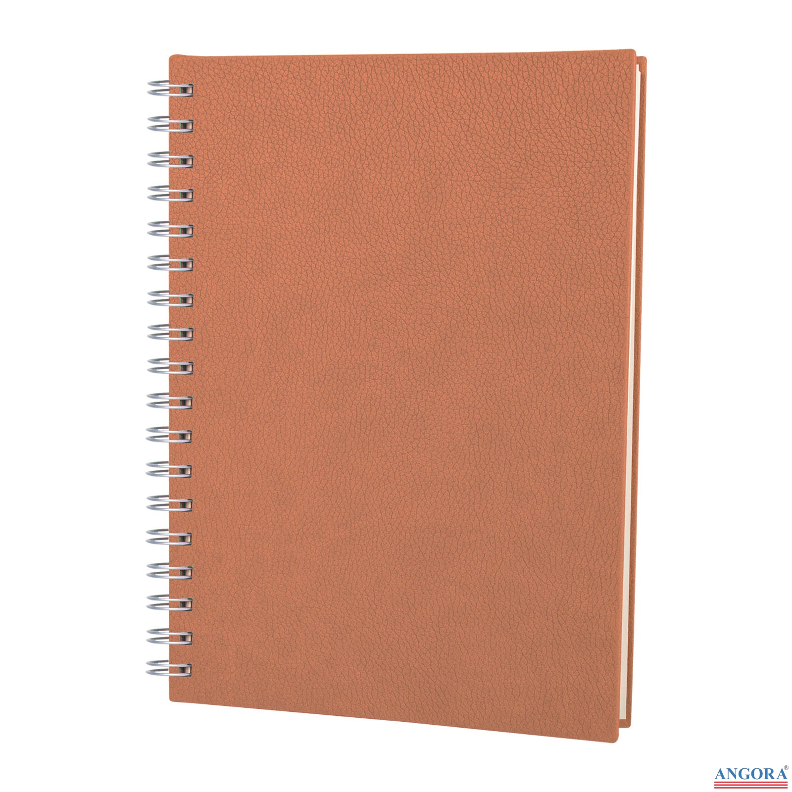 3013 ELMADAĞ TURKUAZ TARİHLİ SPİRALLİ AJANDA (17X24 CM)