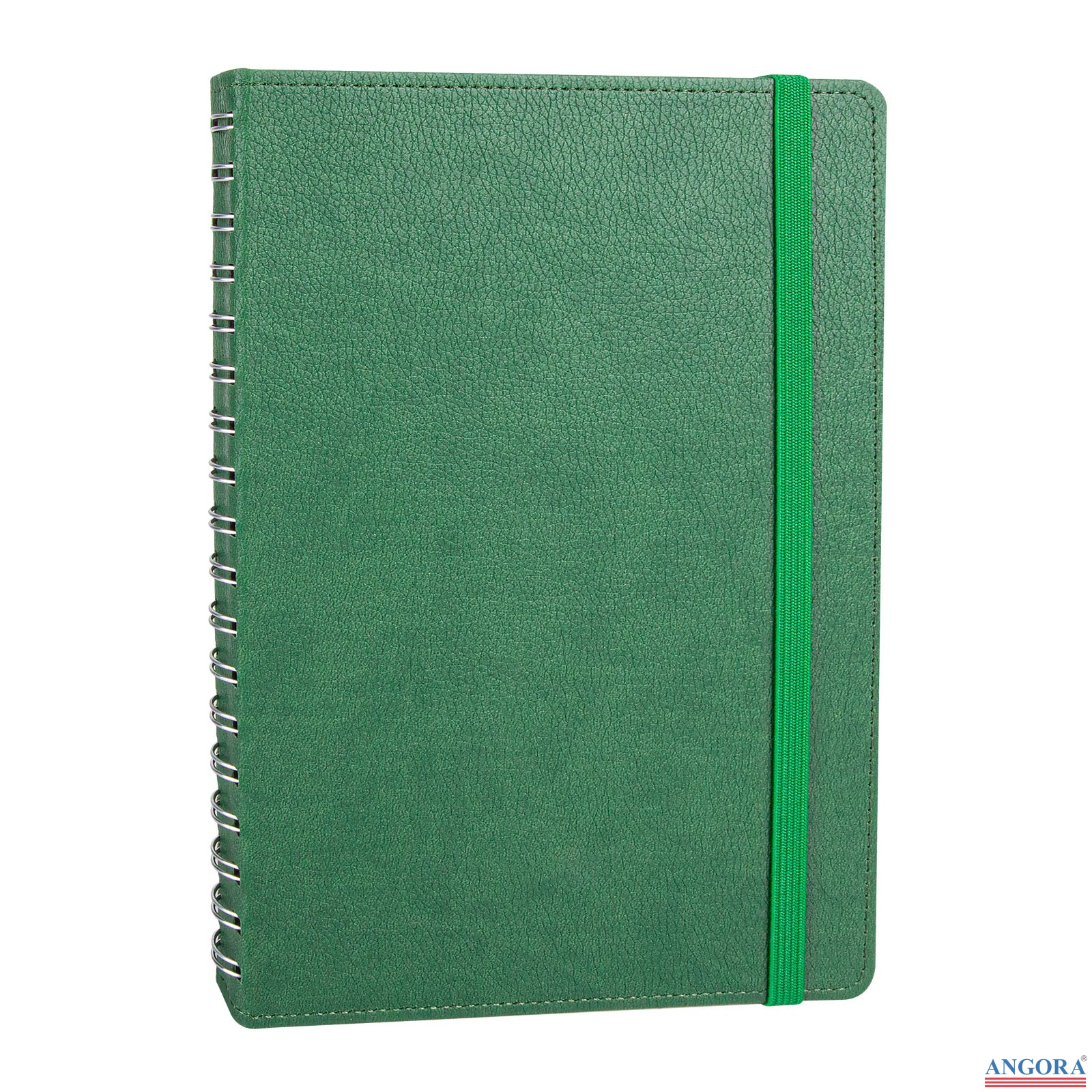 3019 ANITTEPE KIRMIZI TARİHLİ GİZLİ SPİRALLİ AJANDA (17X24 CM)