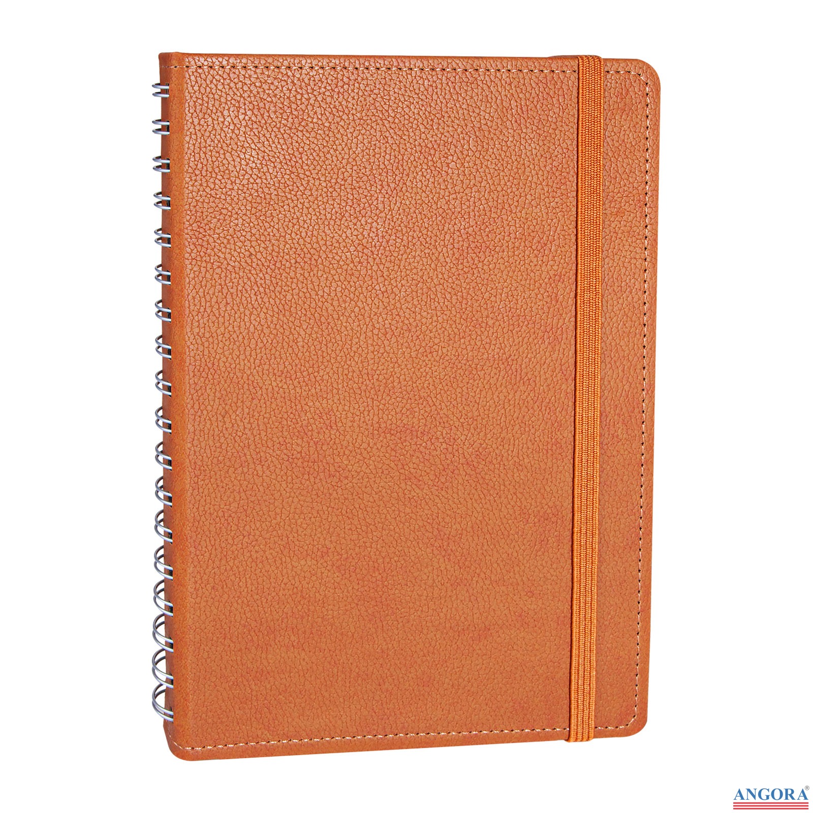 3019 ANITTEPE KIRMIZI TARİHLİ GİZLİ SPİRALLİ AJANDA (17X24 CM)