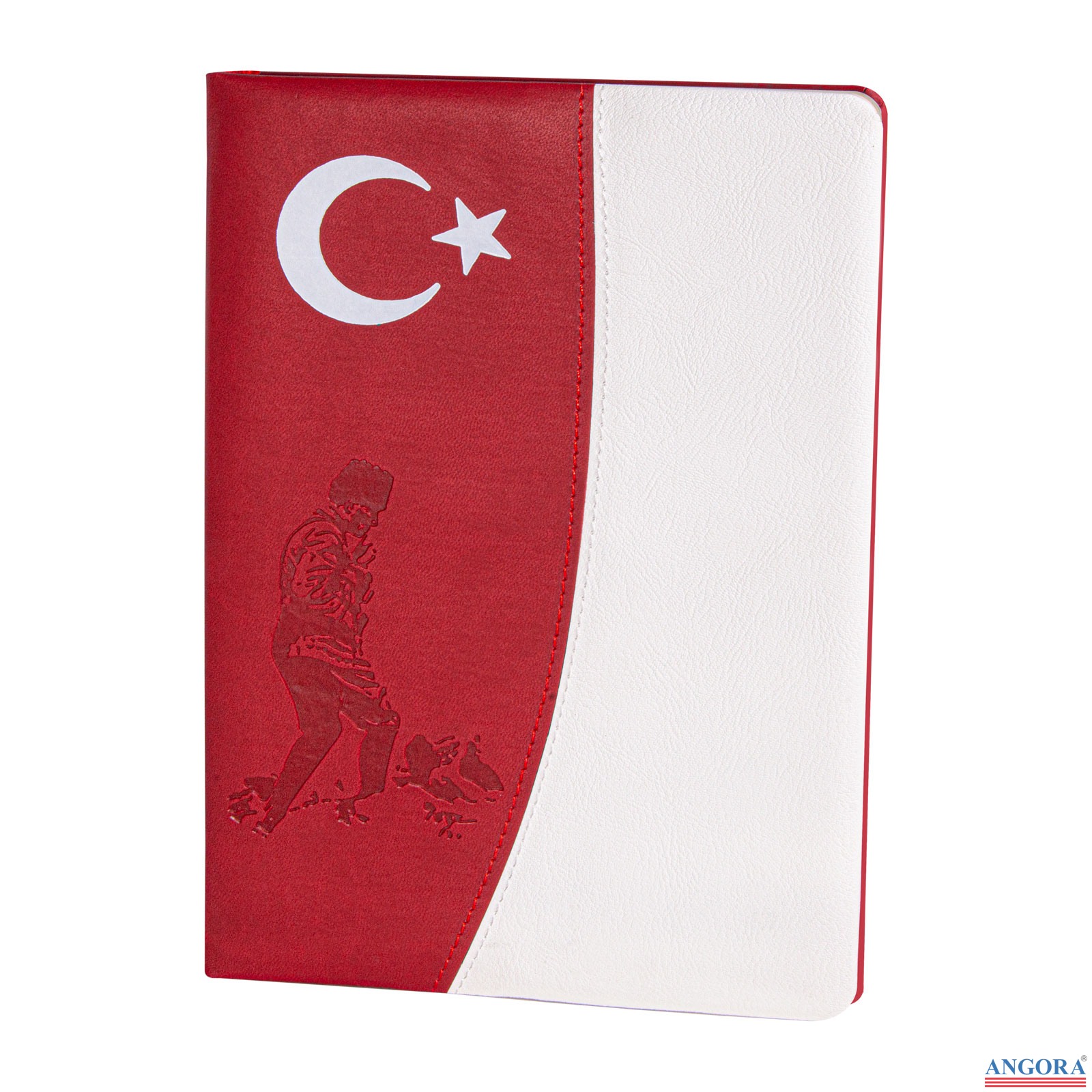 ATATÜRK TARİHSİZ DEFTER (17X24 CM)