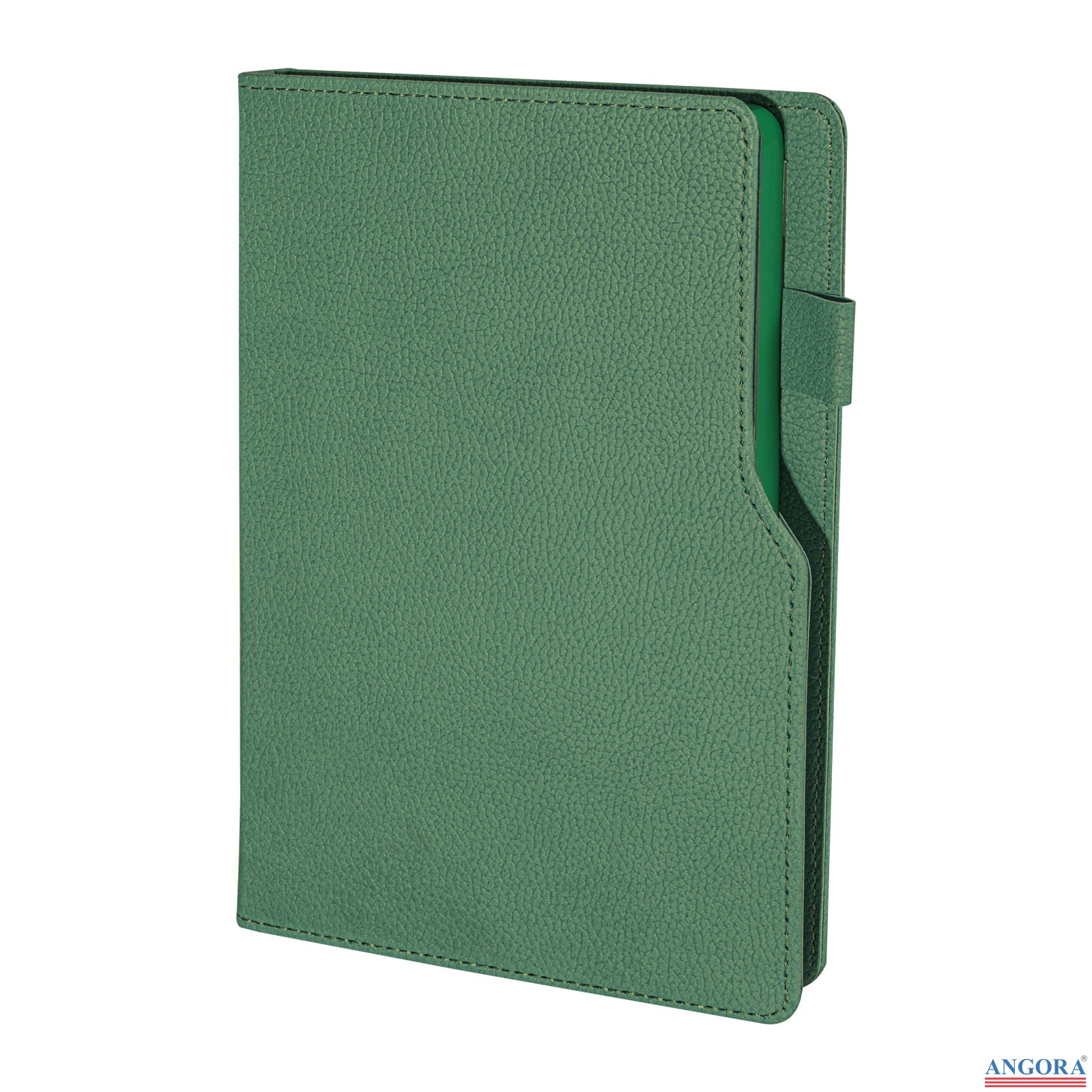 BAHÇELİEVLER YEŞİL TARİHSİZ DEFTER (14,5X21 CM)