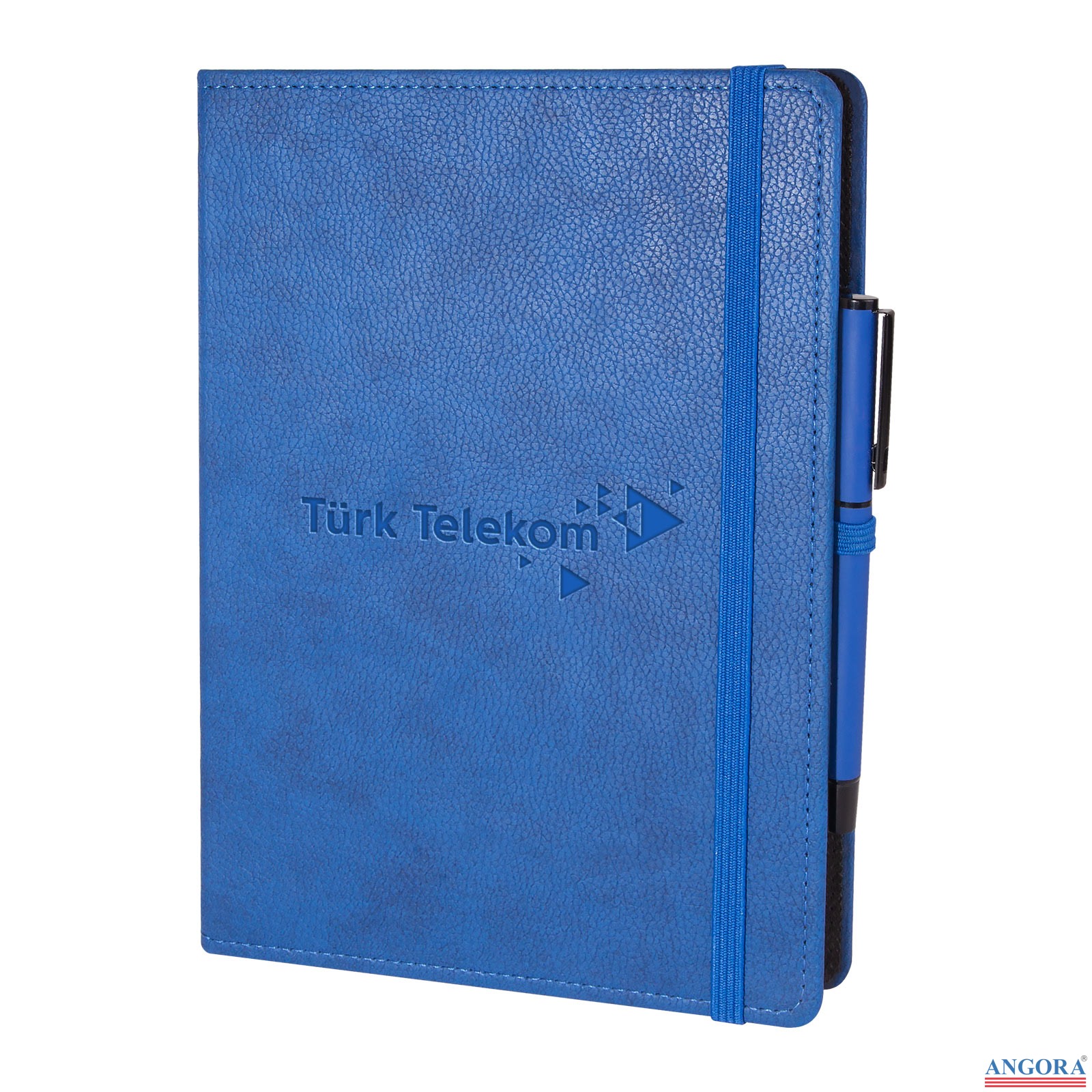 SÖĞÜTÖZÜ LACİVERT SPİRALLİ TARİHSİZ DEFTER (17X24 CM)