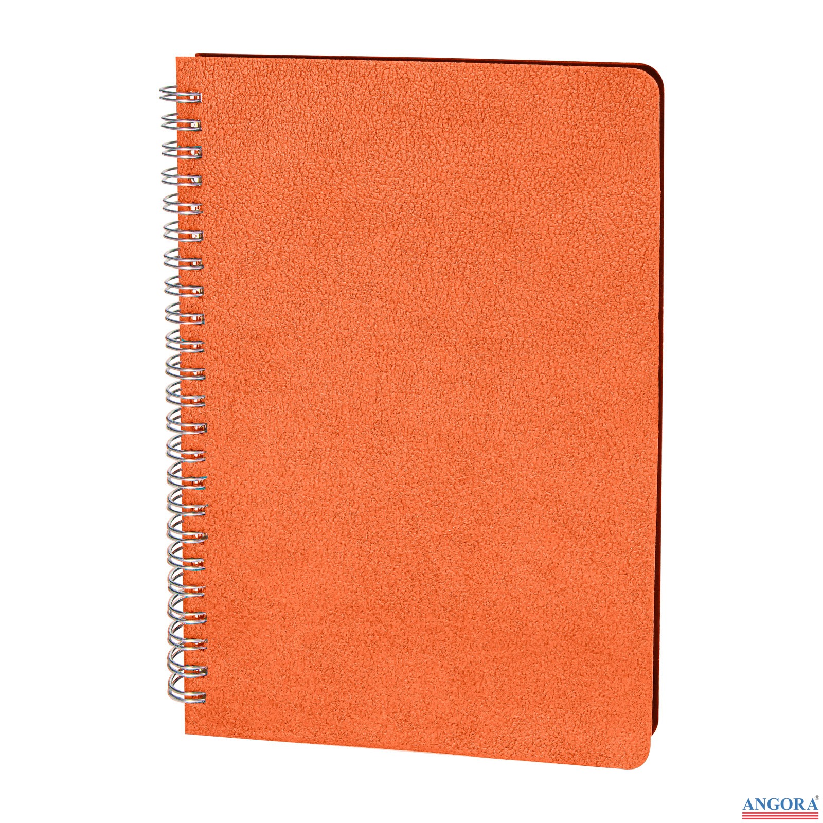 AKYURT TURUNCU SPİRALLİ TARİHSİZ DEFTER (13X21 CM)