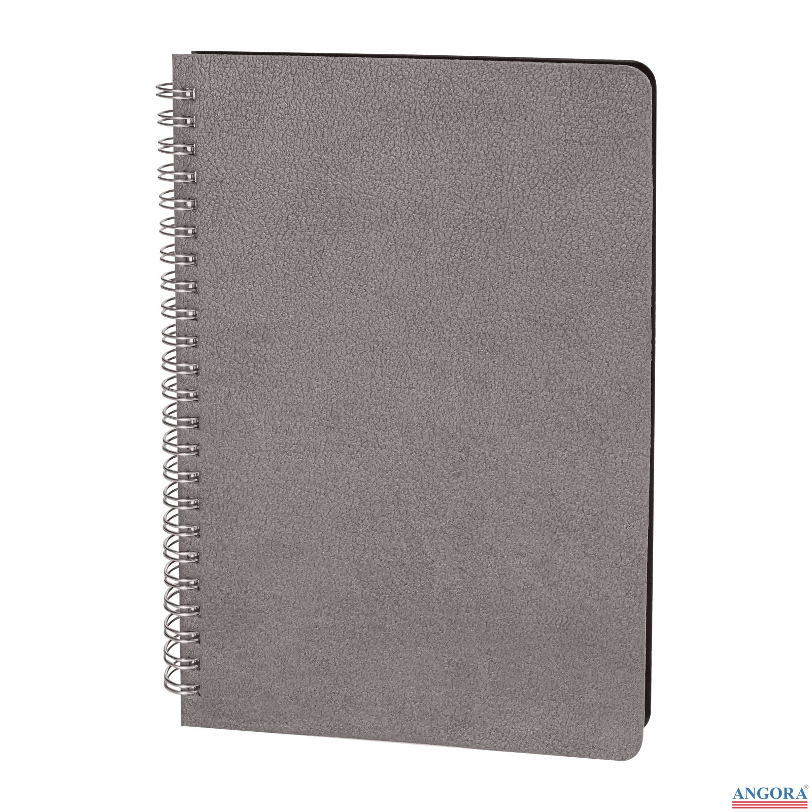 AKYURT GRİ SPİRALLİ TARİHSİZ DEFTER (13X21 CM)
