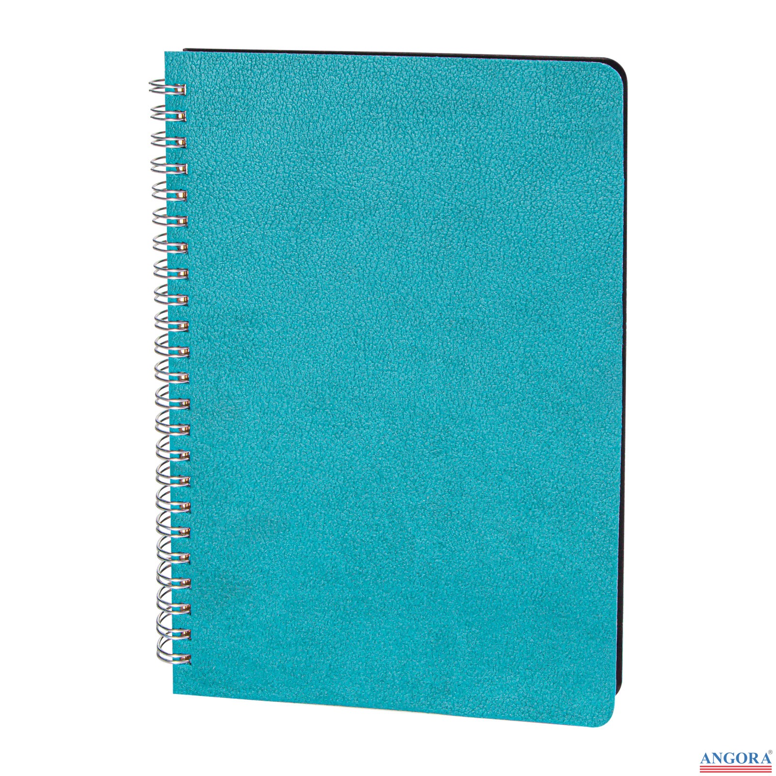 AKYURT TURKUAZ SPİRALLİ TARİHSİZ DEFTER (13X21 CM)