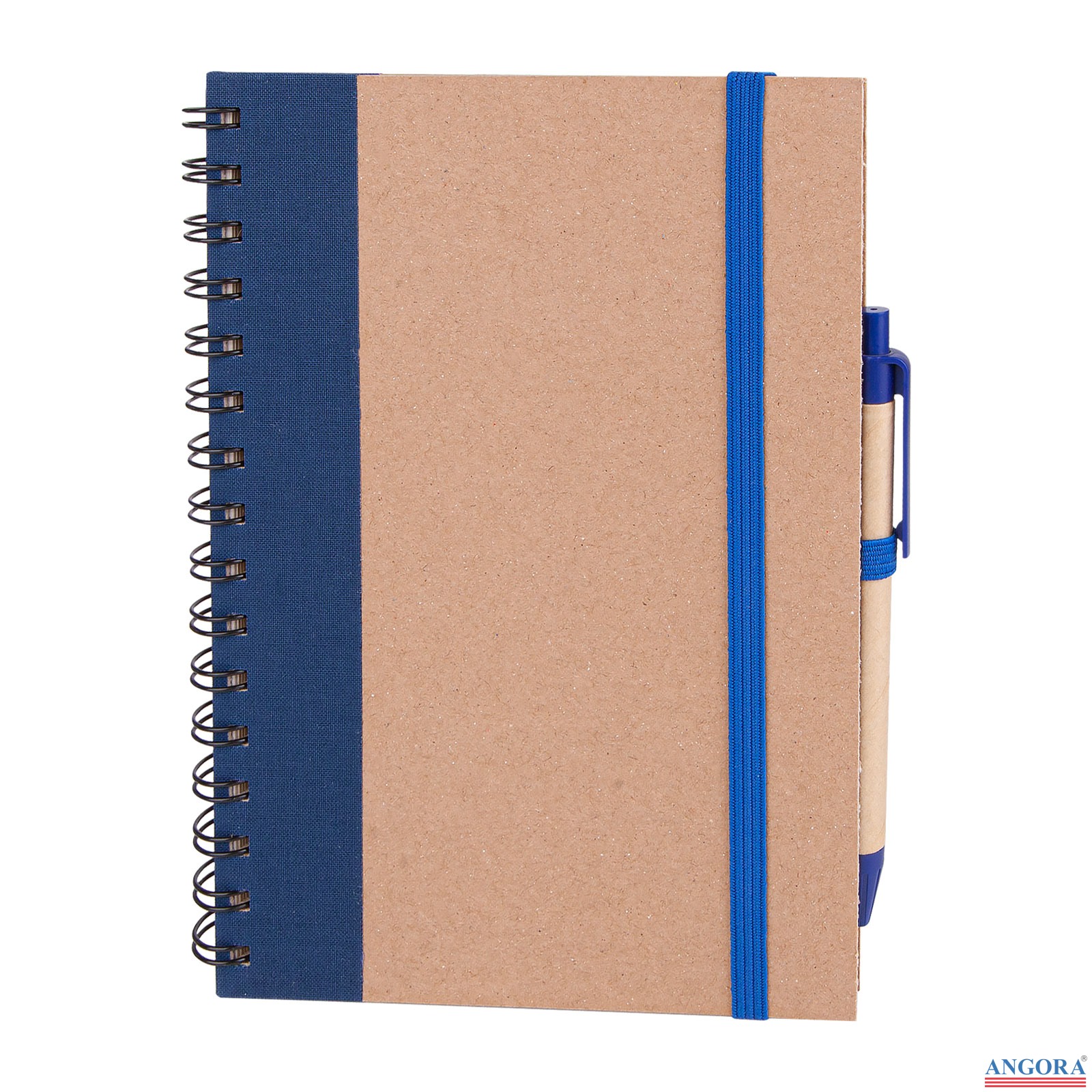 PURSAKLAR LACİVERT SPİRALLİ TARİHSİZ DEFTER (15X21 CM)
