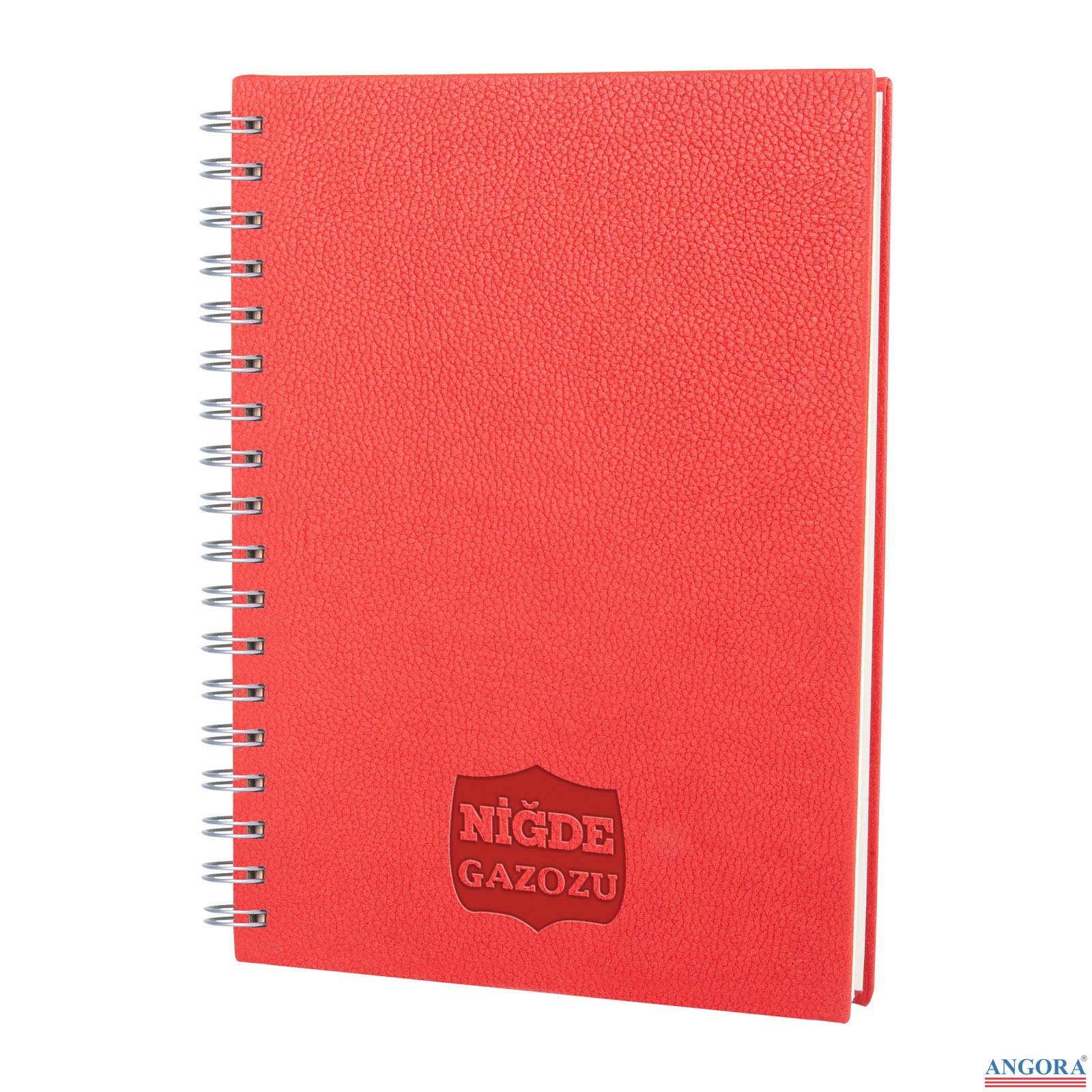 3068 ALTINDAĞ LACİVERT KARELİ SPİRALLİ TARİHSİZ DEFTER (17X24 CM)