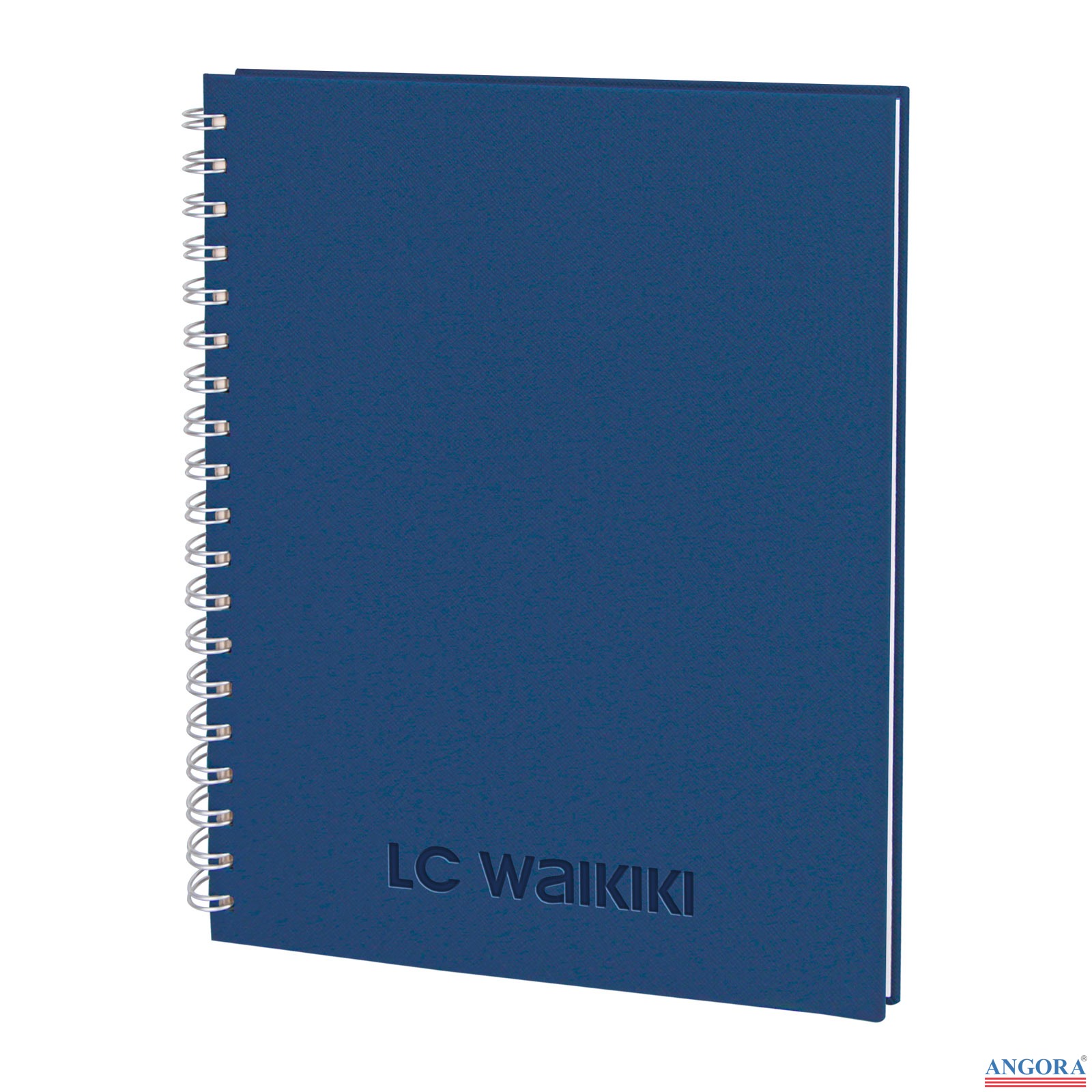 3078 SEĞMENLER GRİ KARELİ SPİRALLİ TARİHSİZ DEFTER (19X25 CM)