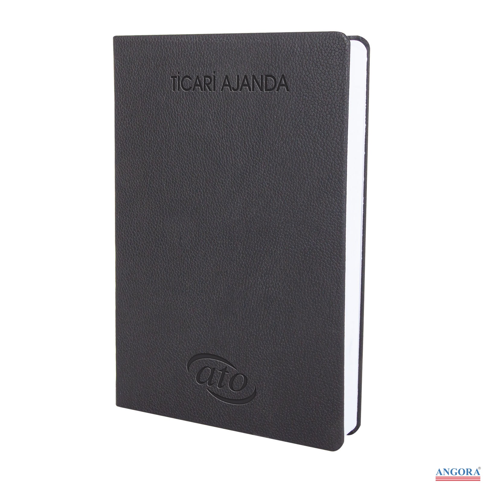 KIZILTEPE SİYAH TİCARİ AJANDA (17X24 CM)