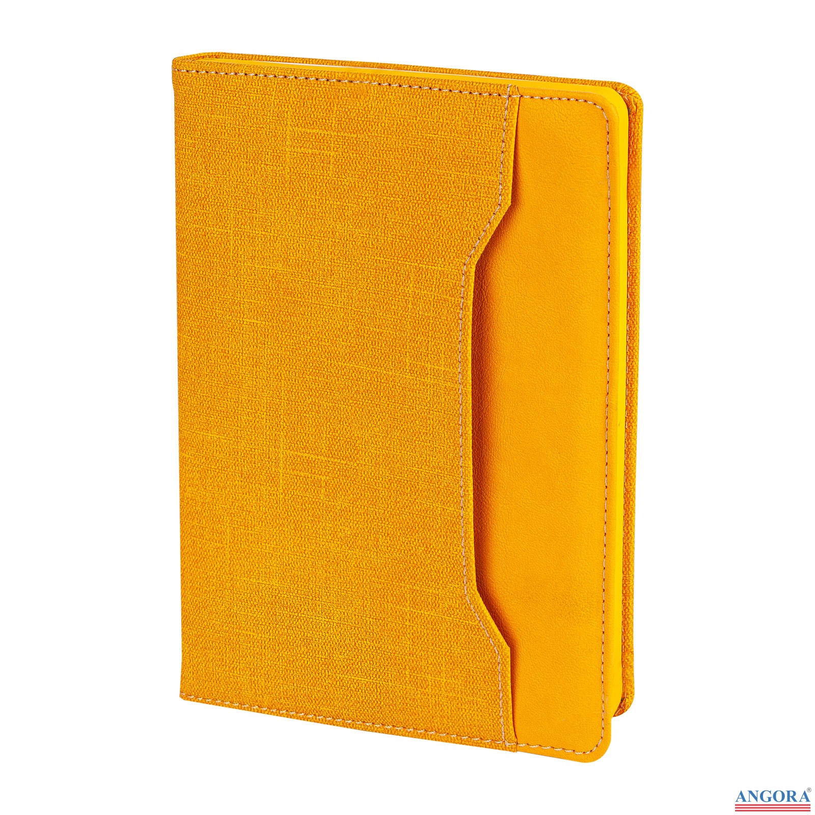 KORU SARI TARİHSİZ DEFTER (15X21 CM)
