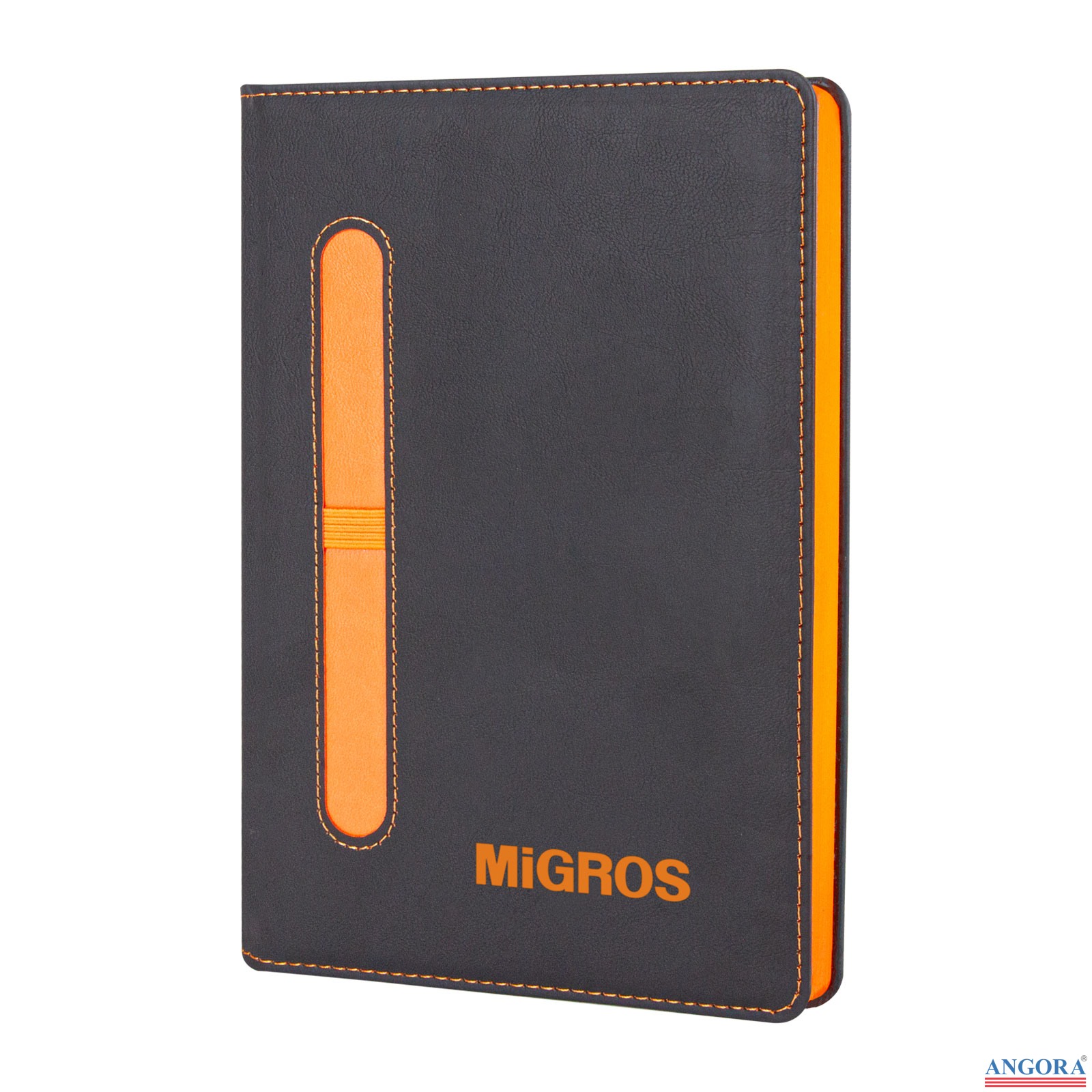 ERGAZİ TURUNCU TARİHLİ AJANDA (17X24 CM)