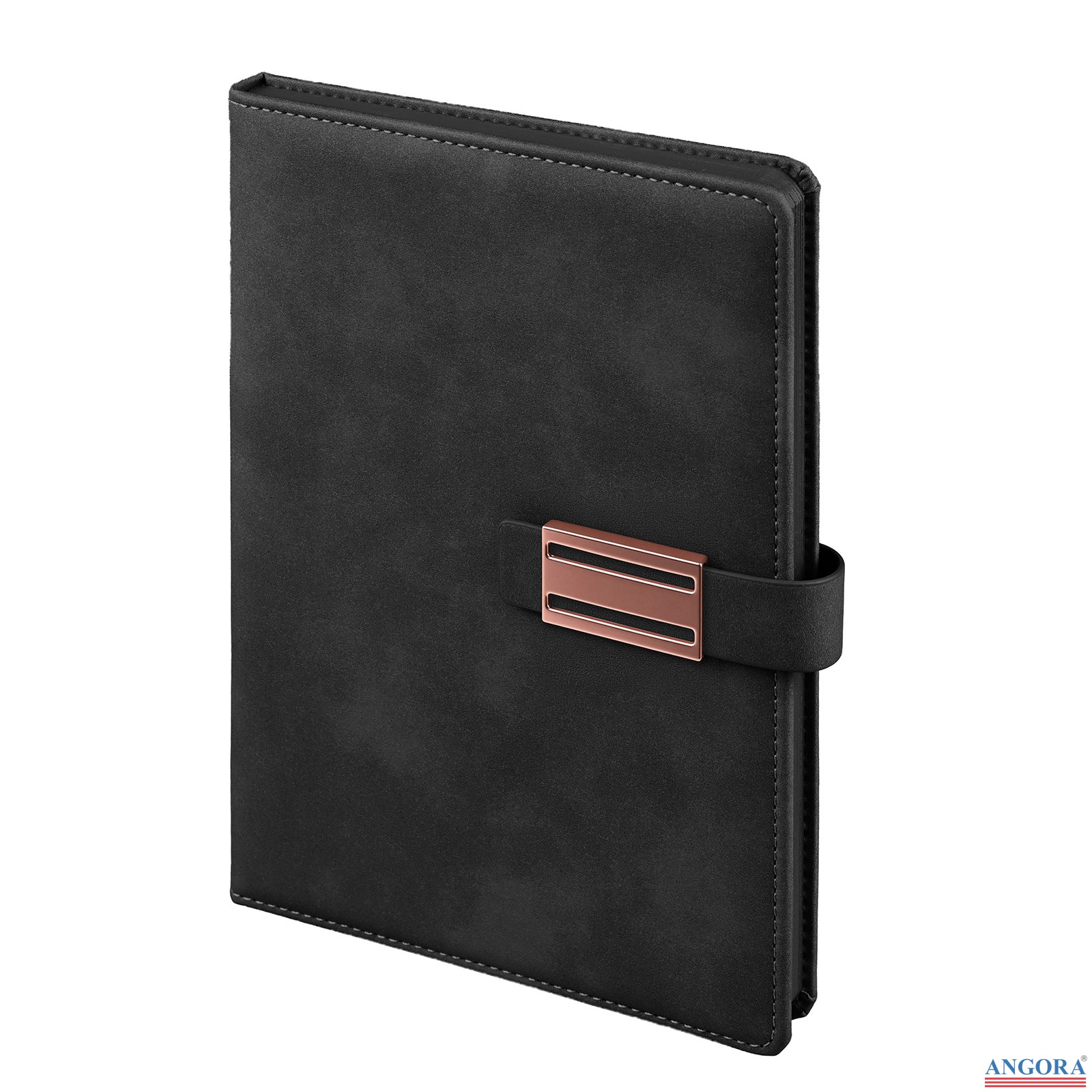 AKINCI SİYAH TARİHSİZ DEFTER (15X21 CM)