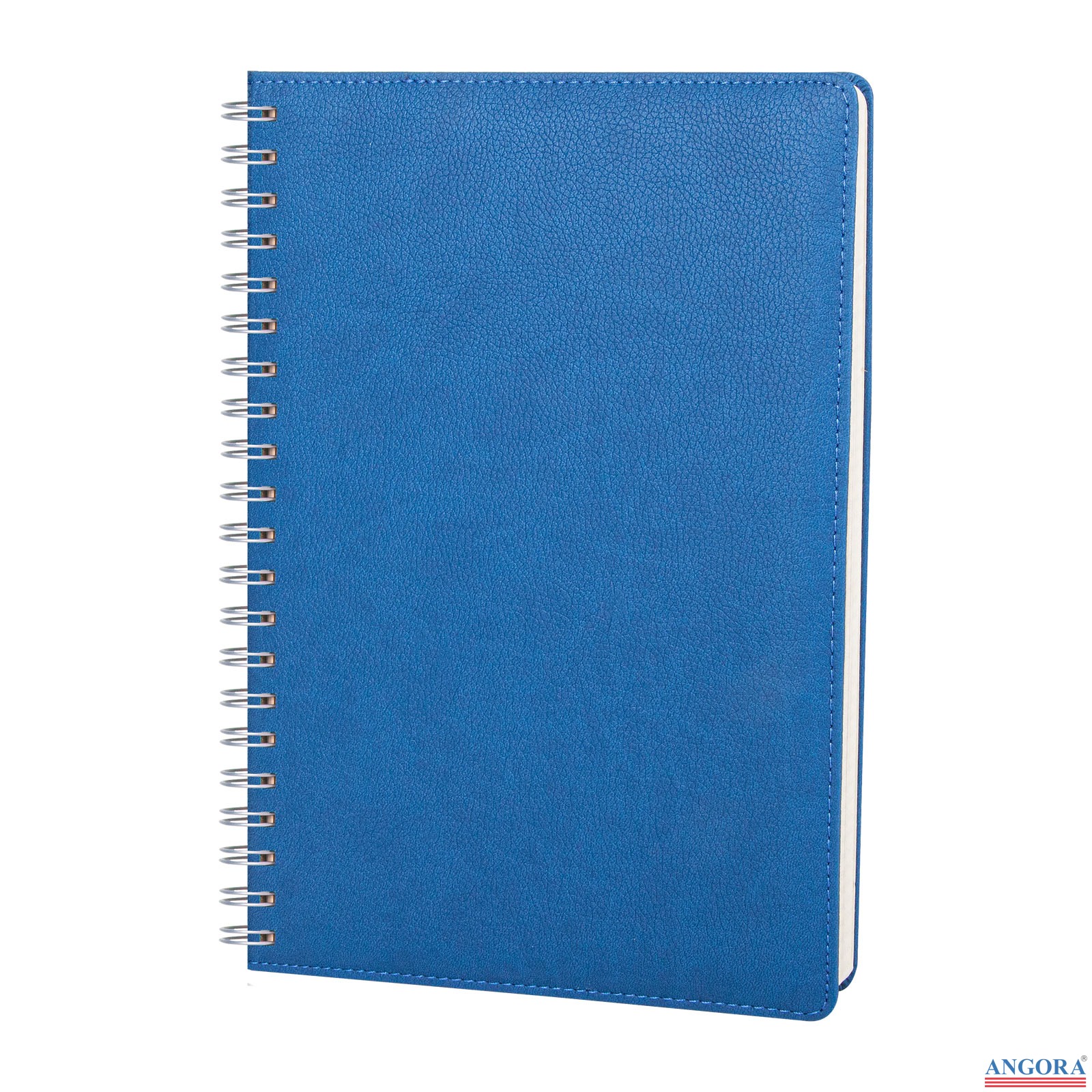 3106 PLEVNE SİYAH KARELİ TARİHSİZ SPİRALLİ DEFTER (20x28 CM)
