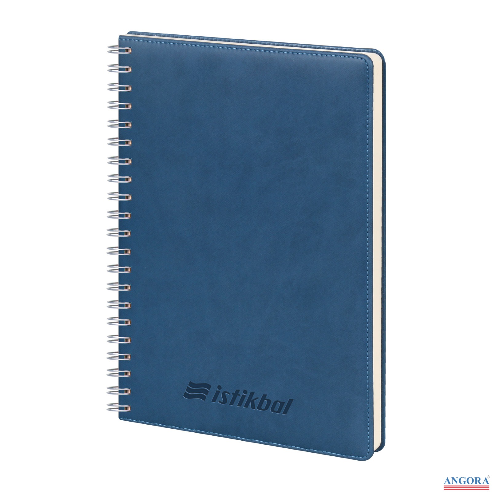 3115 GİMAT SİYAH TARİHLİ SPİRALLİ GÜNLÜK AJANDA (20X28 CM)
