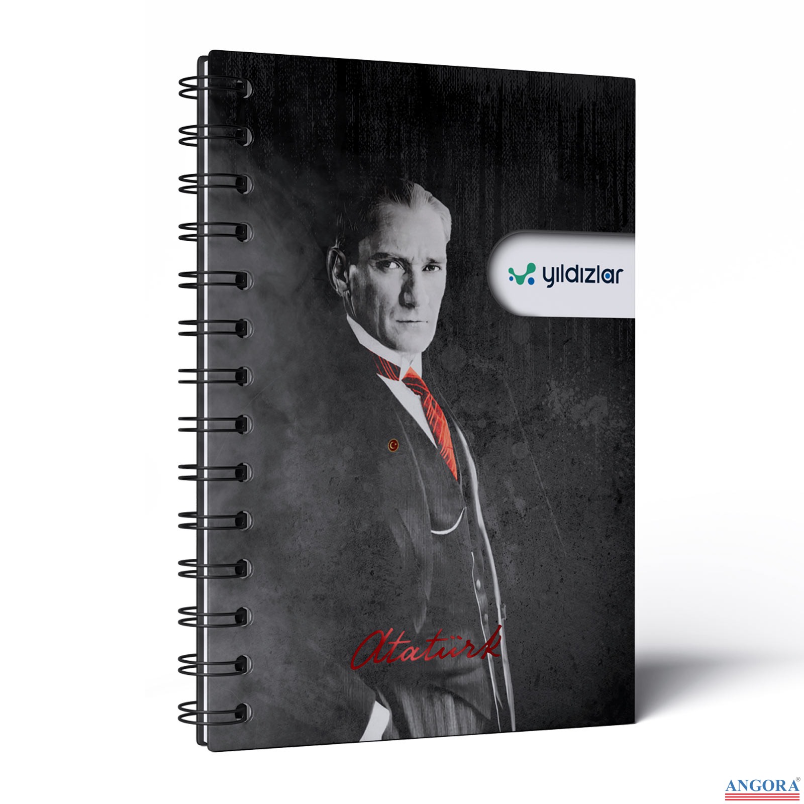 PARLA KUŞE MUKAVVA SIVAMA SPİRALLİ DEFTER (15X21CM)