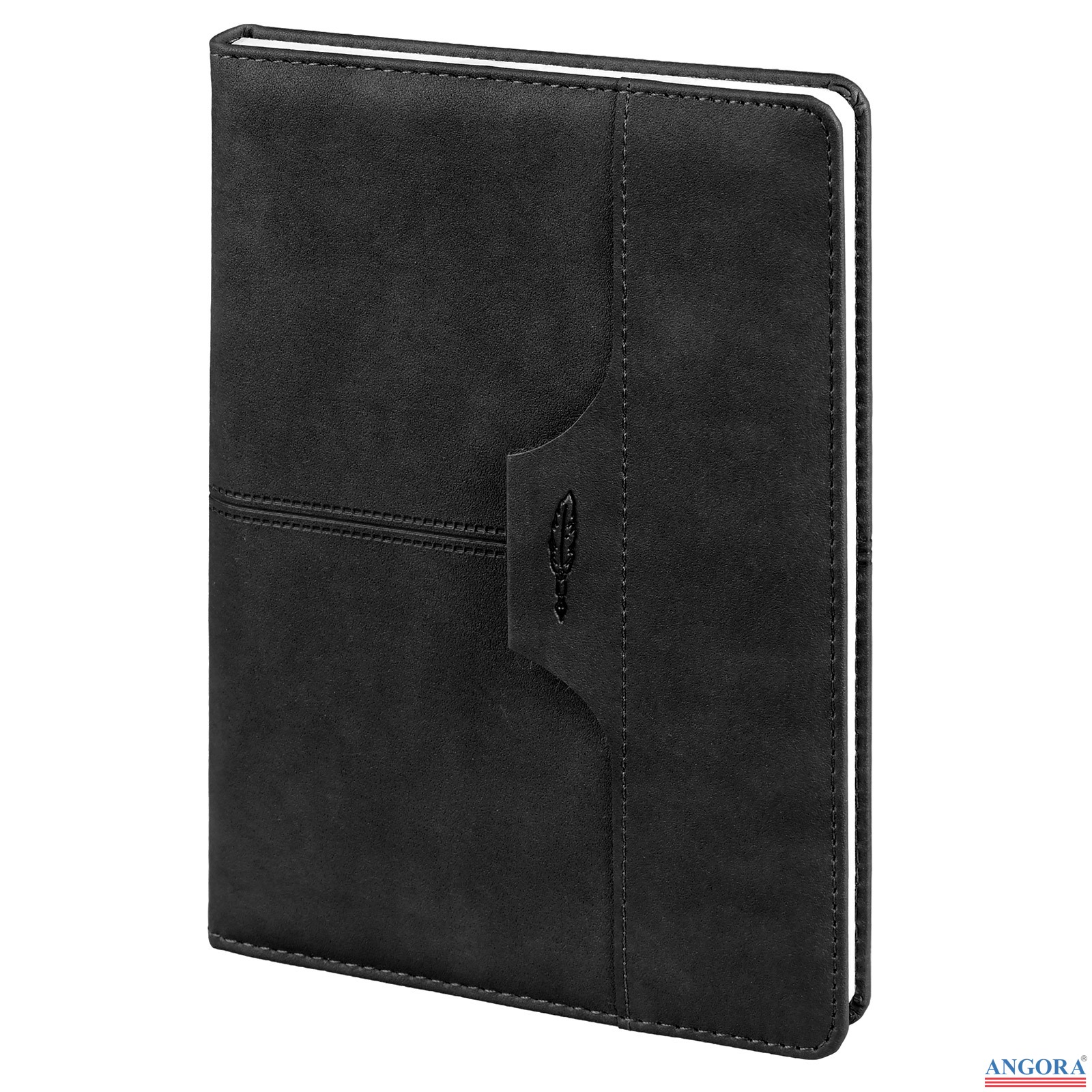 ATAKULE SİYAH TARİHSİZ DEFTER (15X21 CM)