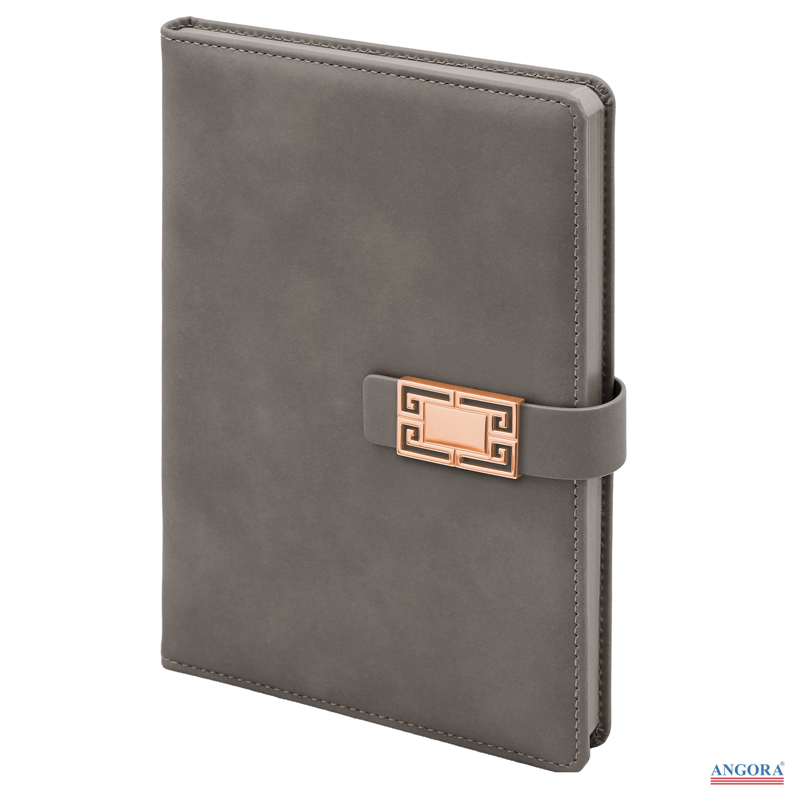 ÖVEÇLER GRİ TARİHSİZ DEFTER (15X21 CM)