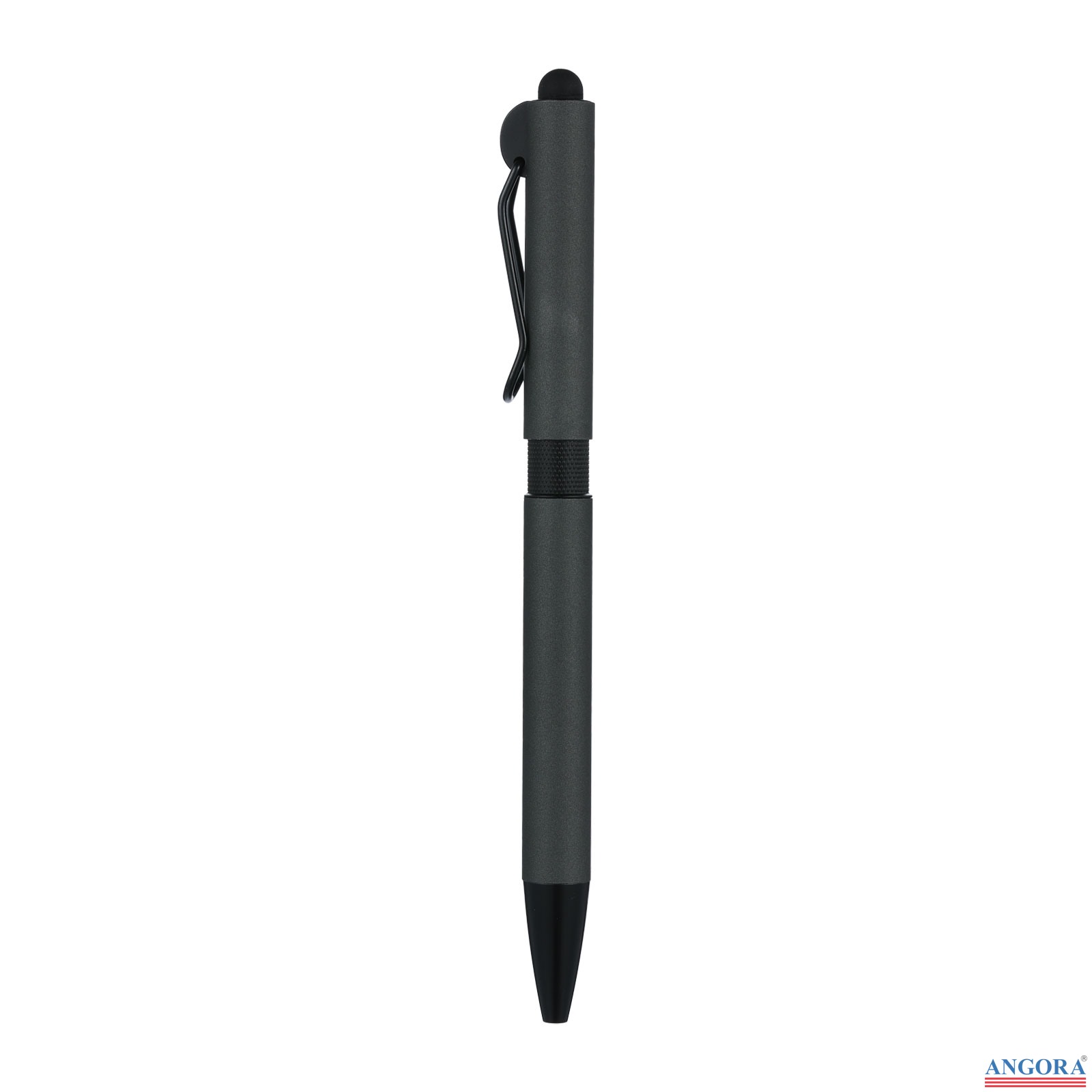 4094 İSPİR SİYAH METAL TÜKENMEZ KALEM