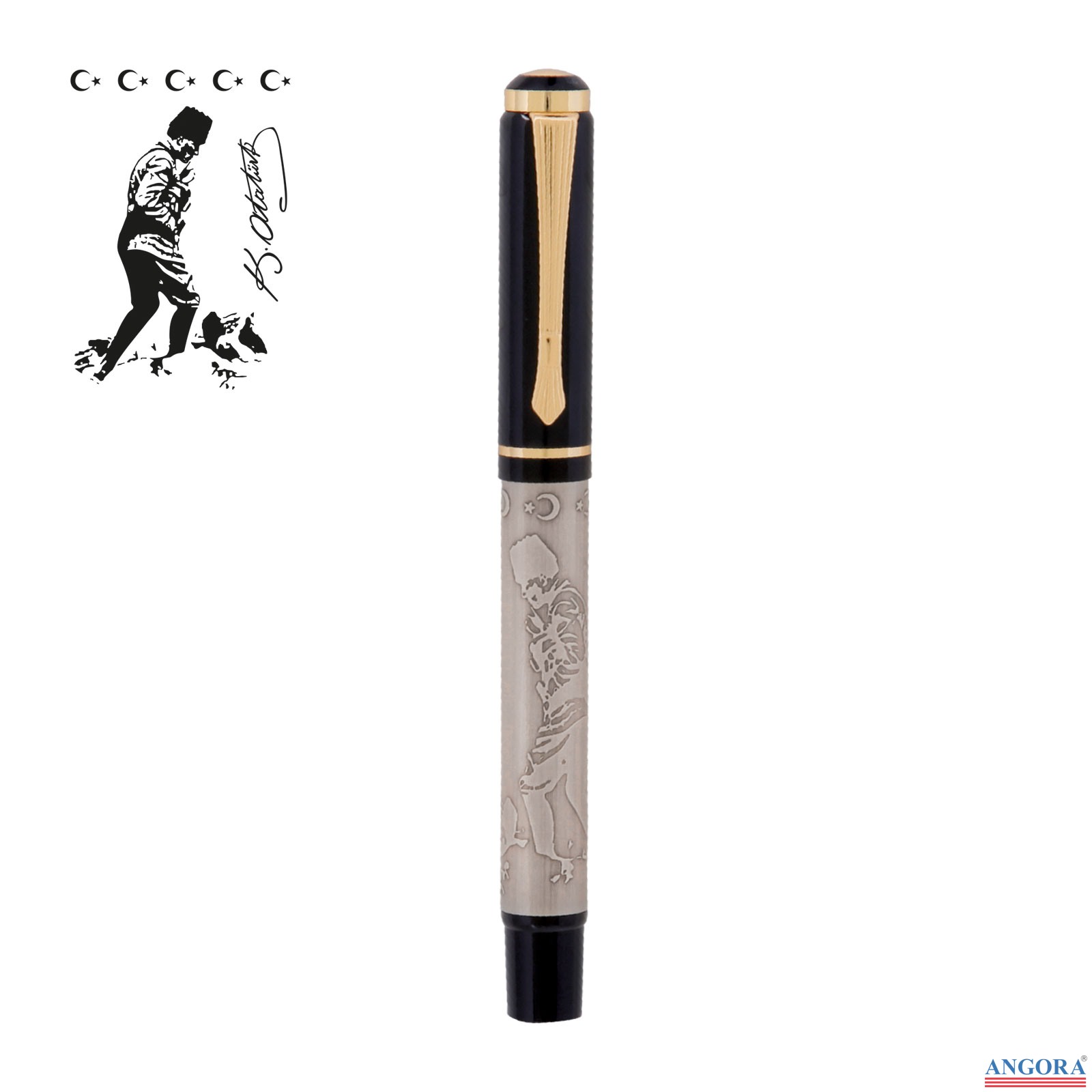 4095 DULKADİROĞLU OSMANLI KABARTMALI TEKLİ KALEM SETİ