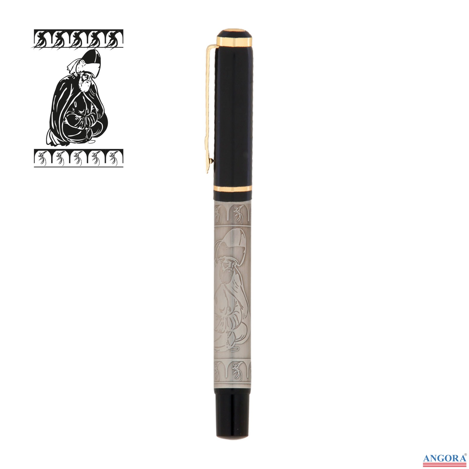 4095 DULKADİROĞLU OSMANLI KABARTMALI TEKLİ KALEM SETİ