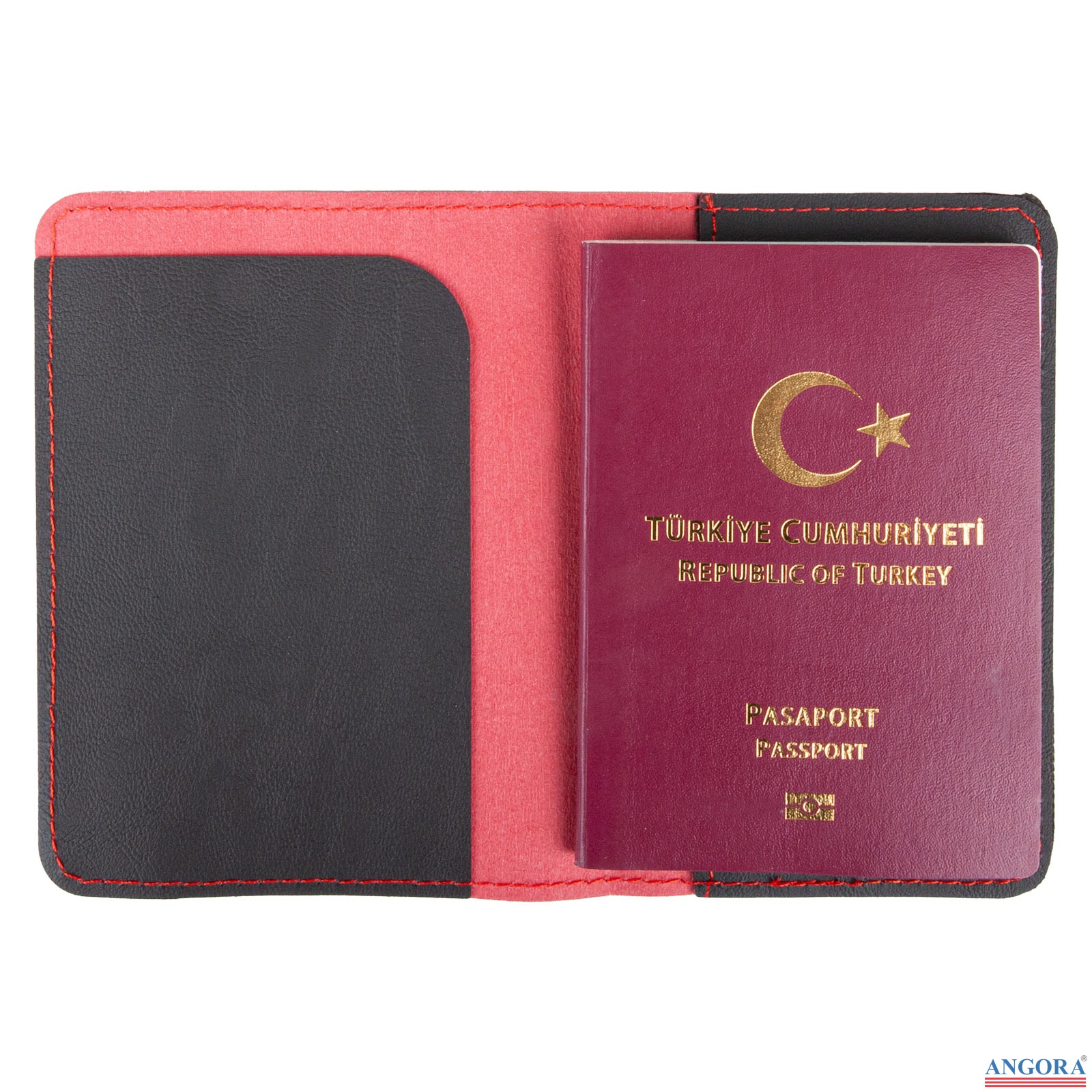 PASAPORTLUK KIRMIZI DERİ