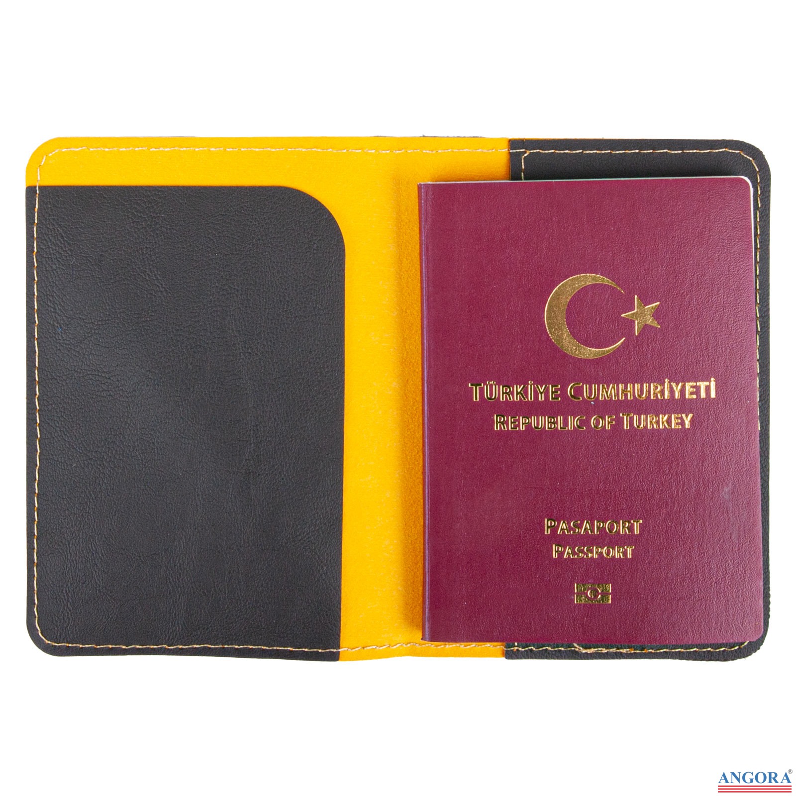 PASAPORTLUK SARI DERİ