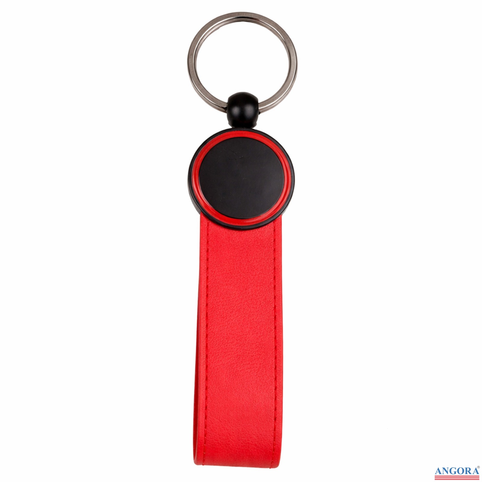 AYDER KIRMIZI METAL-DERİ ANAHTARLIK