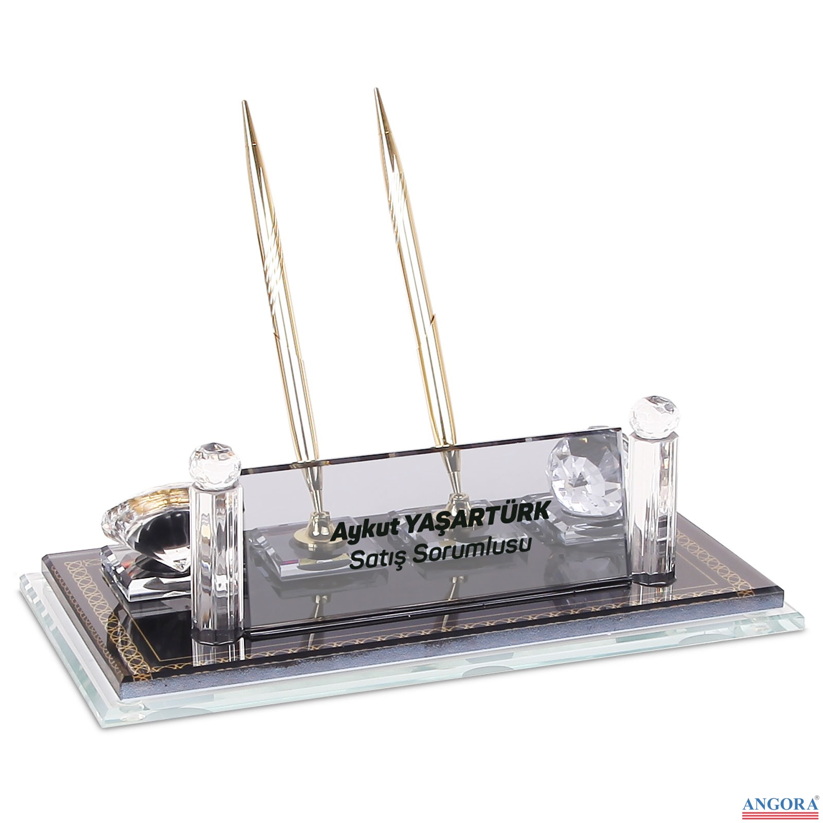 LALEGÜL KRİSTAL MASA İSİMLİK