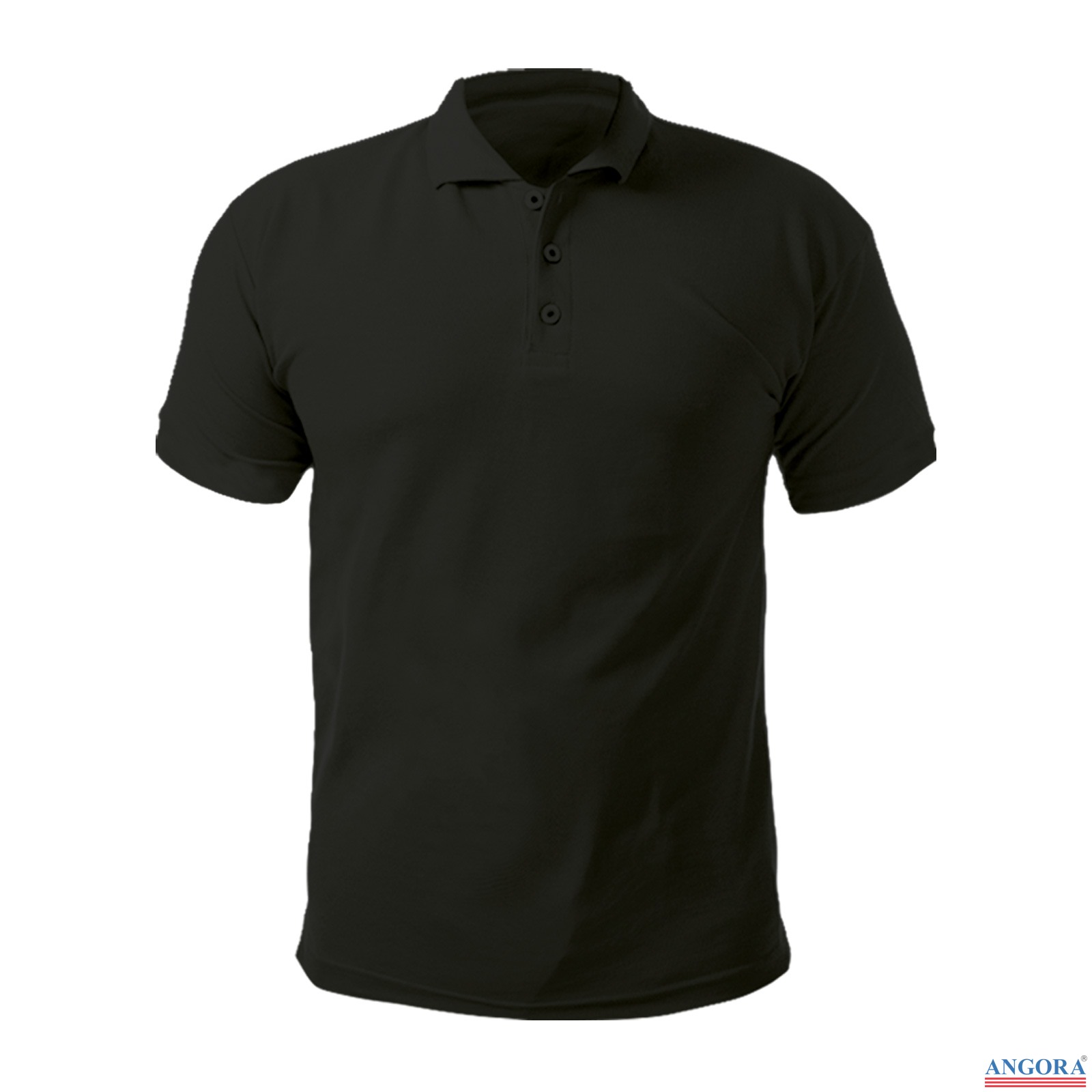 488901 AÇELYA SİYAH S POLO YAKA TİŞÖRT
