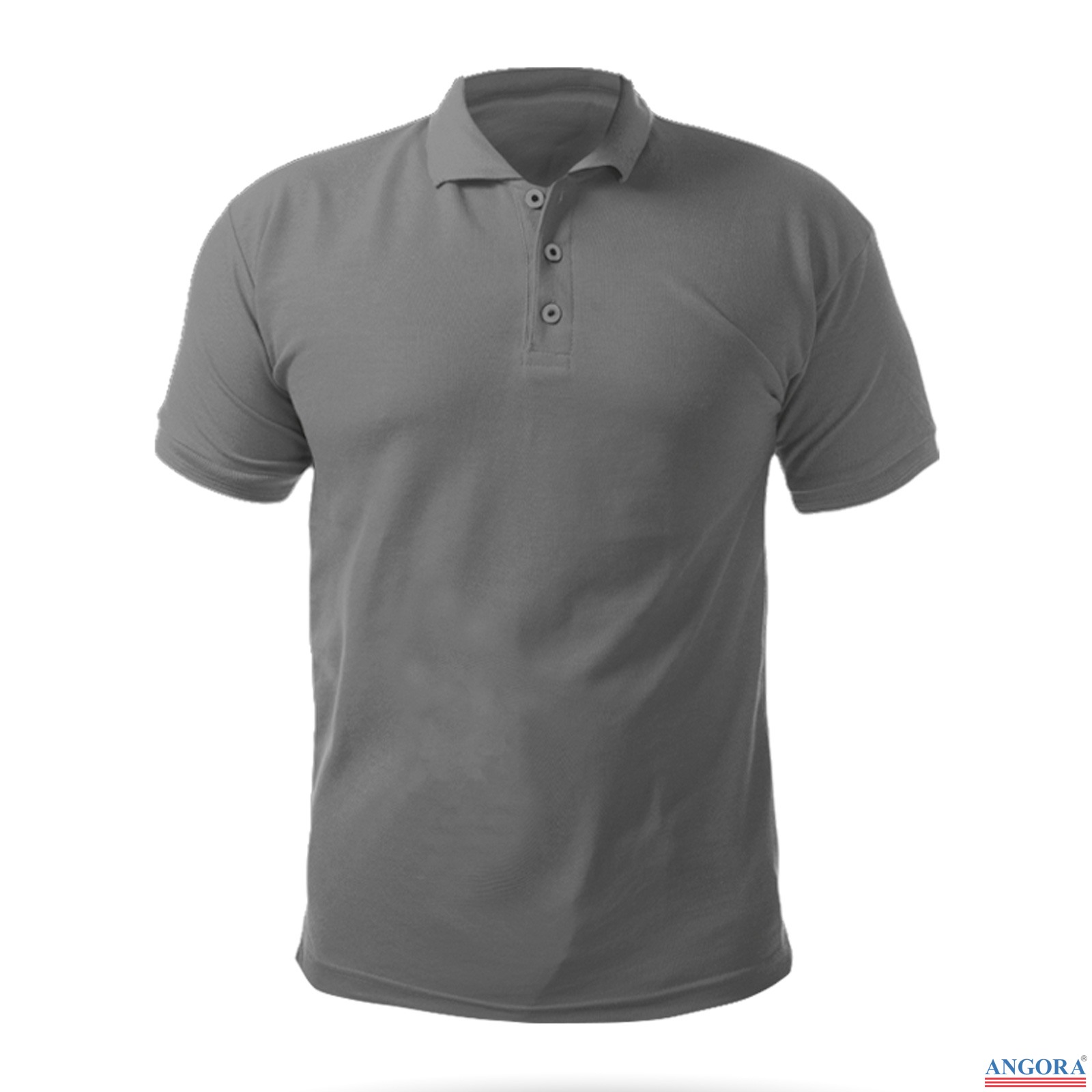 AÇELYA GRİ S POLO YAKA TİŞÖRT