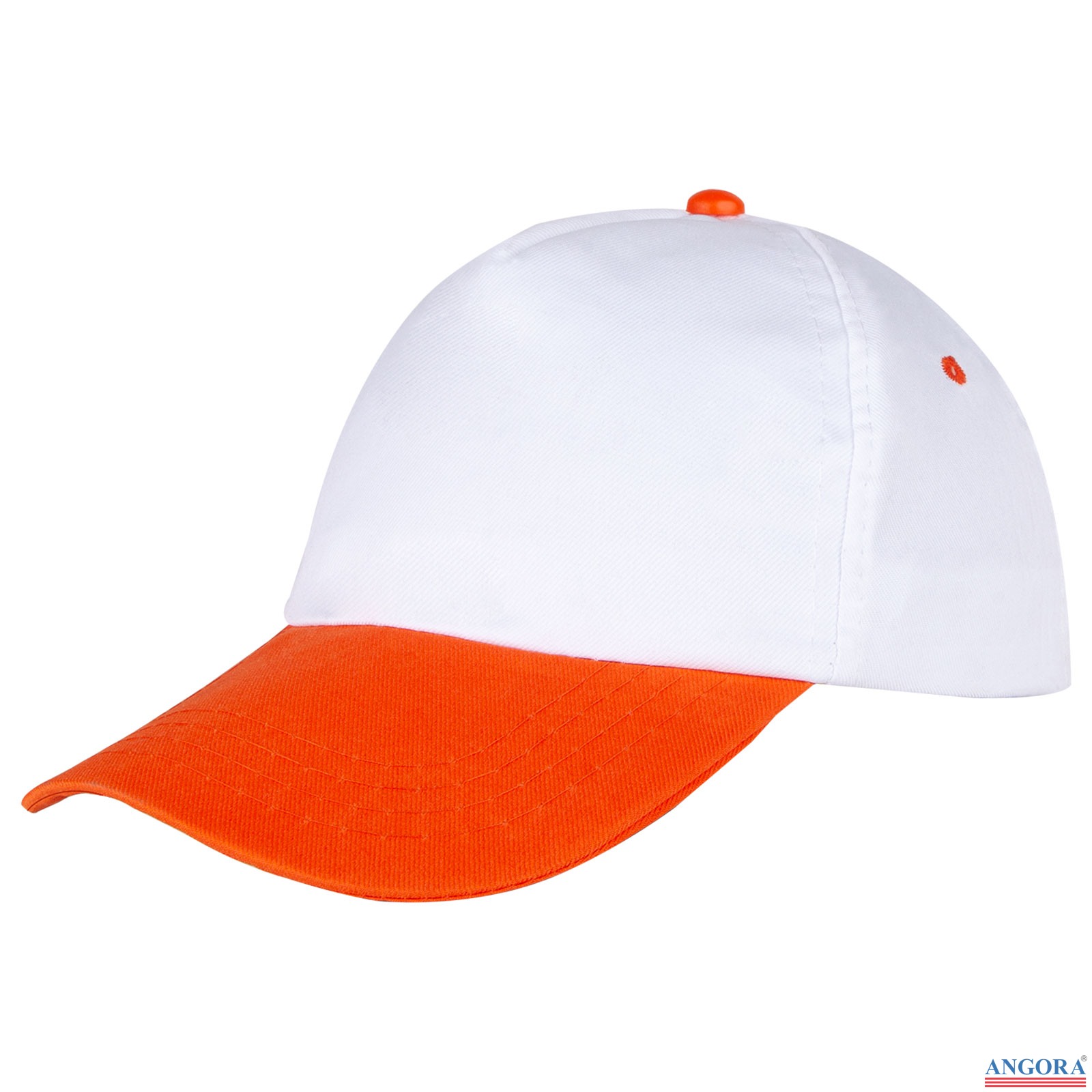 PAPATYA BEYAZ-TURUNCU POLYESTER ŞAPKA
