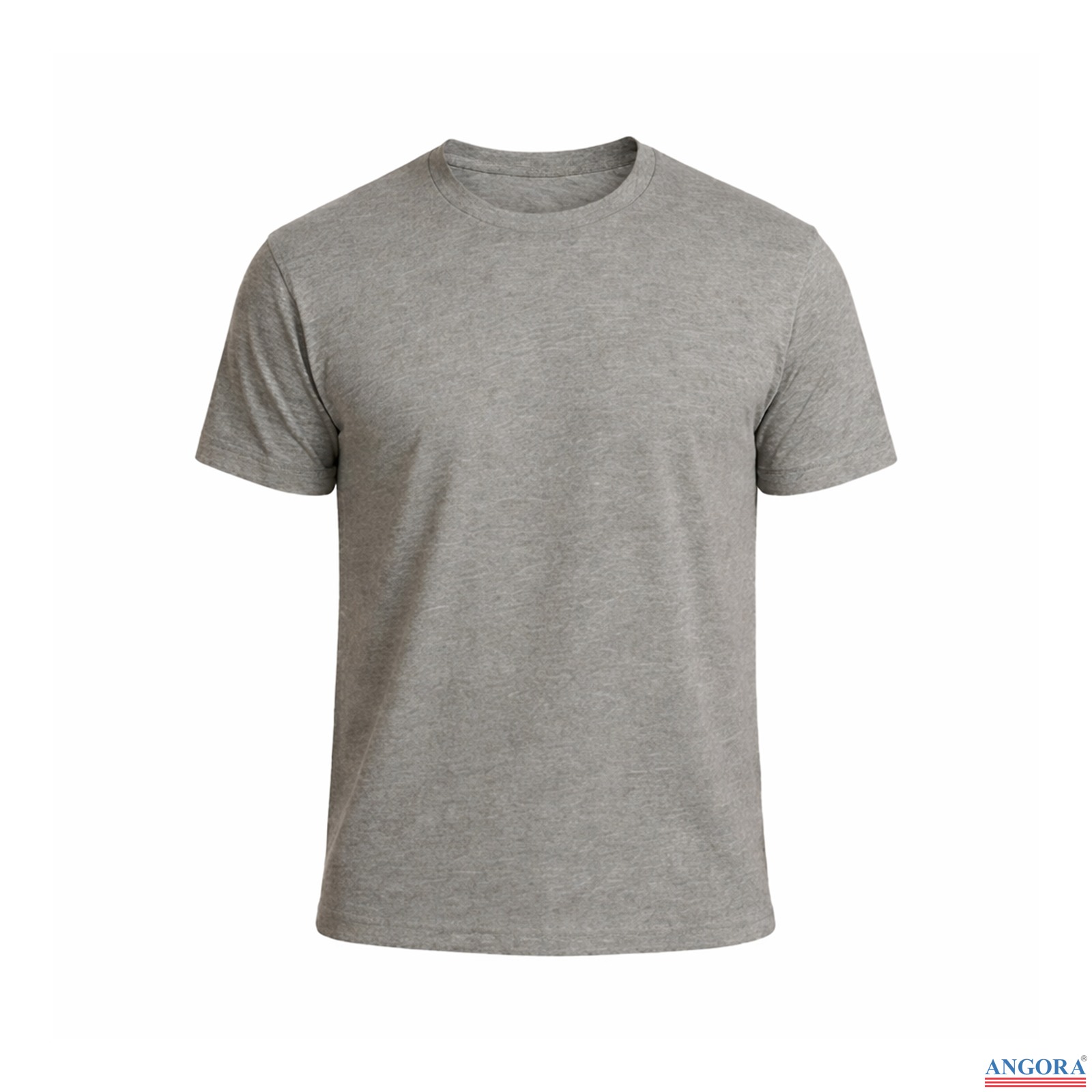 NERGİS GRİ SIFIR YAKA TİŞÖRT XXL