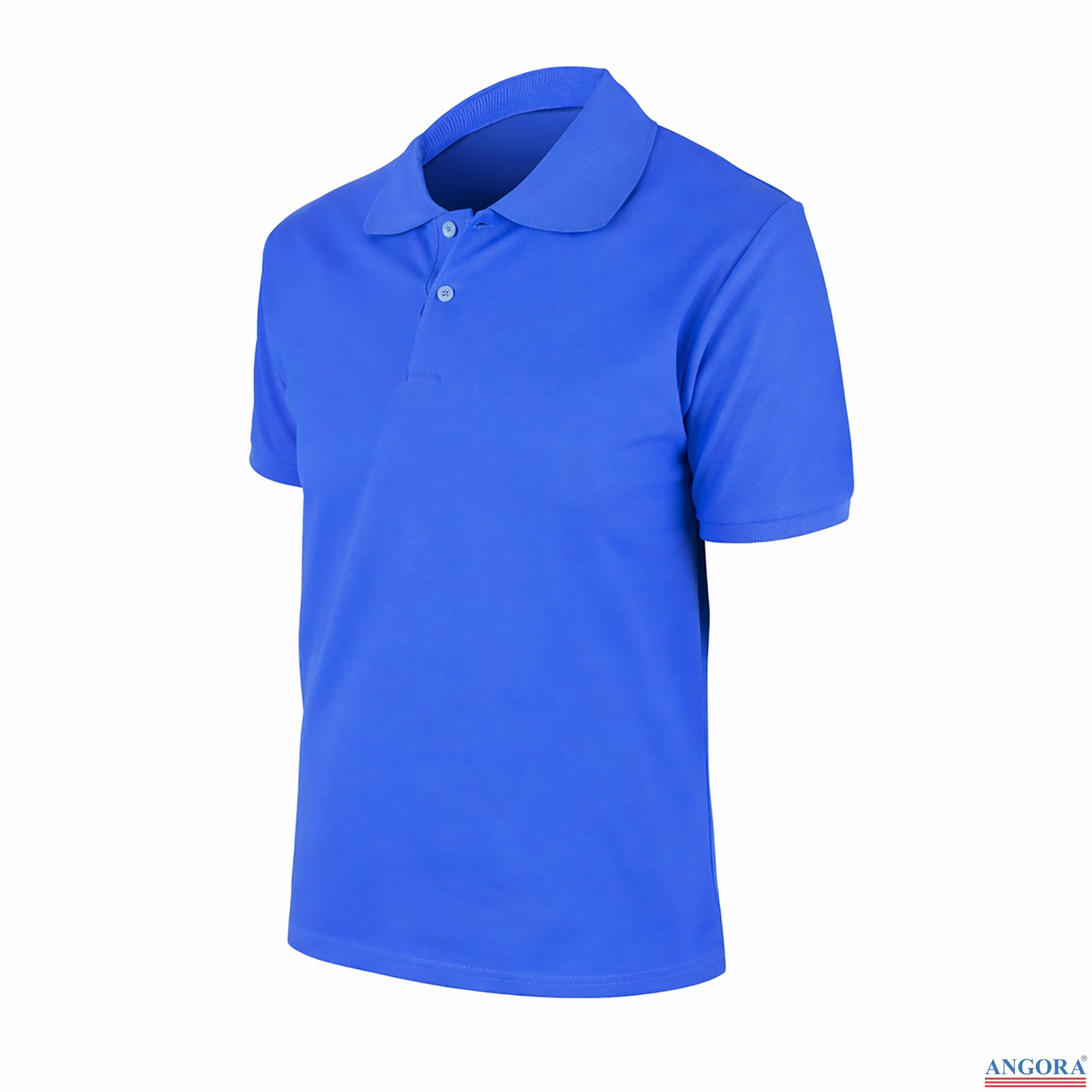 498526 BEGONYA SAKS MAVİ L POLO YAKA TİŞÖRT