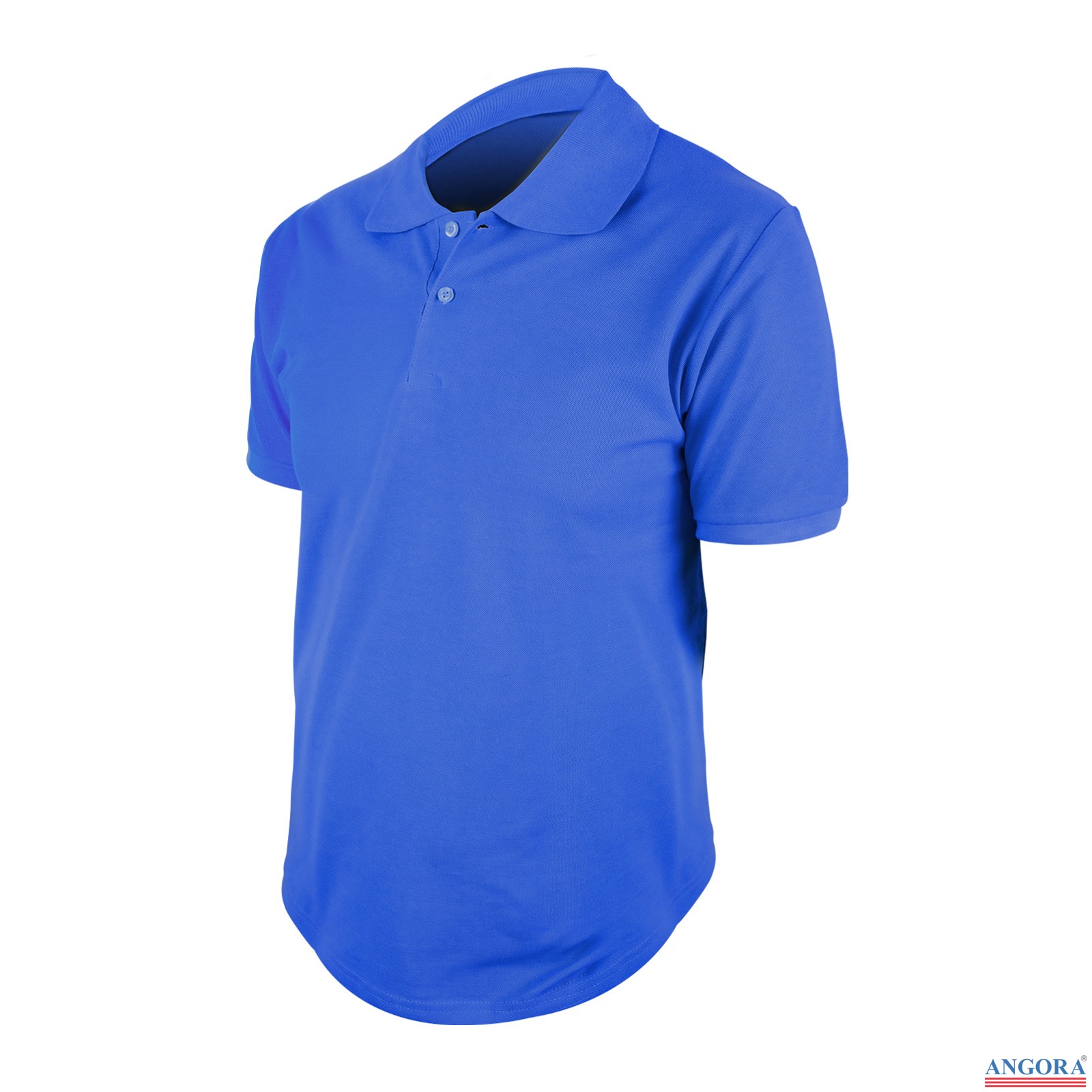 498526 BEGONYA SAKS MAVİ L POLO YAKA TİŞÖRT