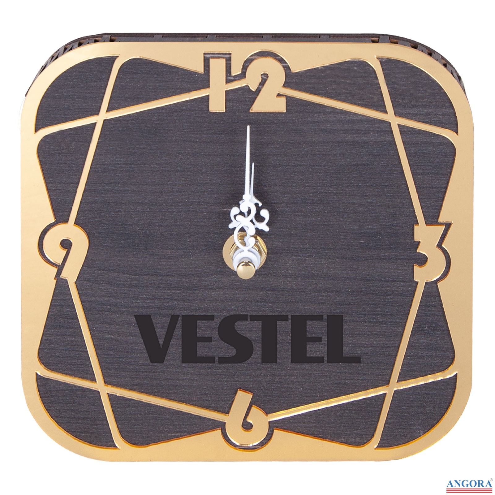 VARDA123 AHŞAP MASAÜSTÜ SAAT (145X145 MM)