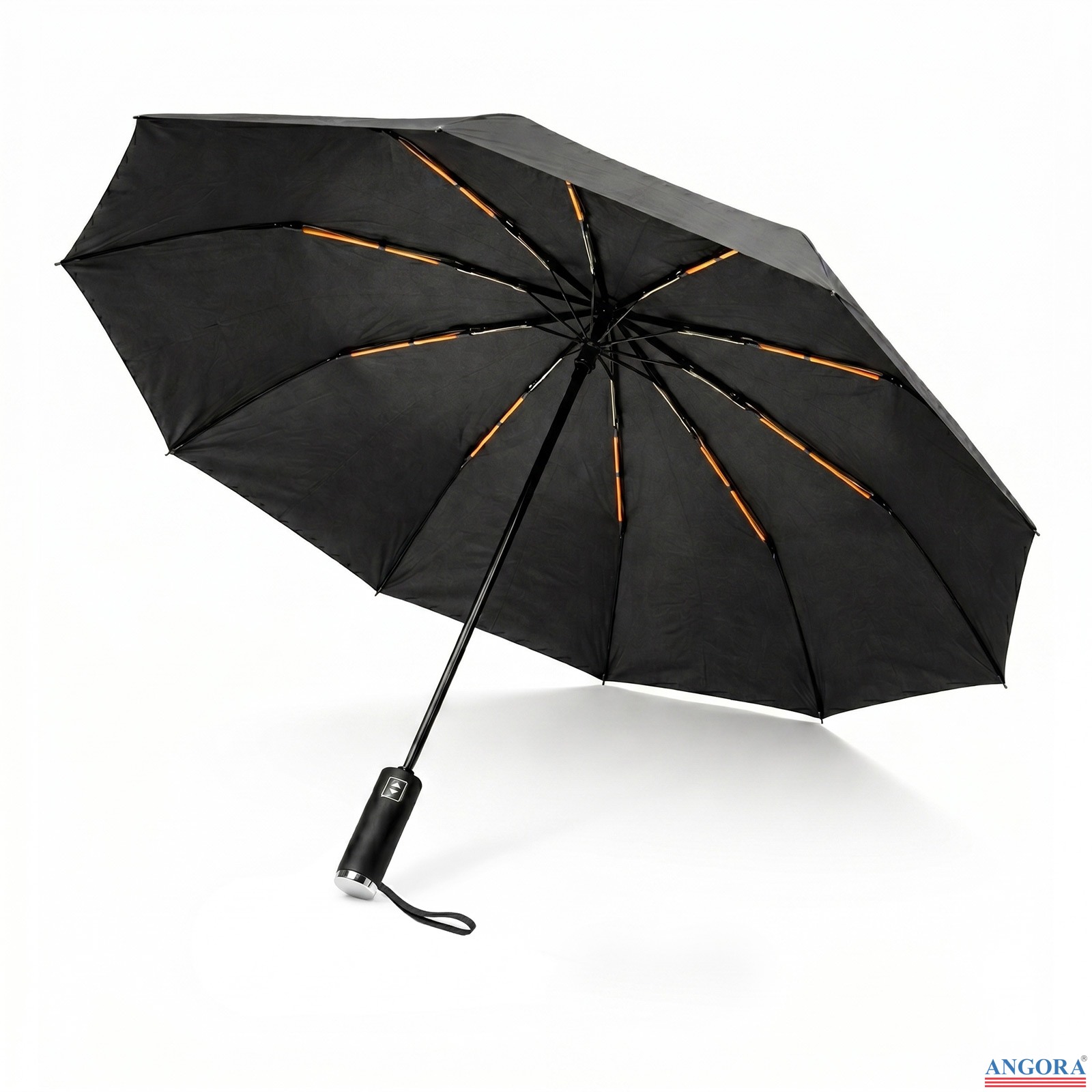 ASPENDOS SİYAH TAM OTOMATİK ŞEMSİYE