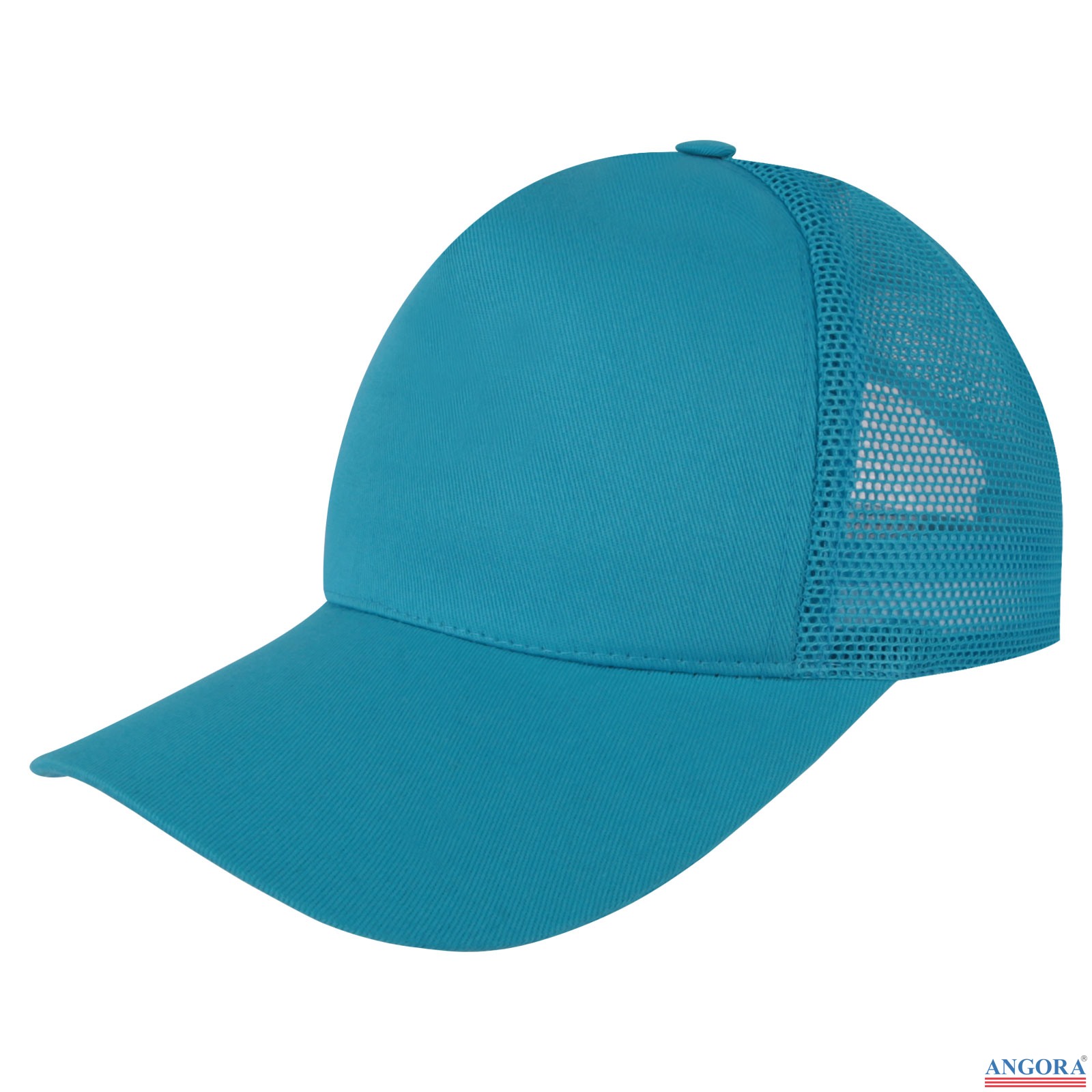 GELİNCİK TURKUAZ FİLELİ COTTON ŞAPKA