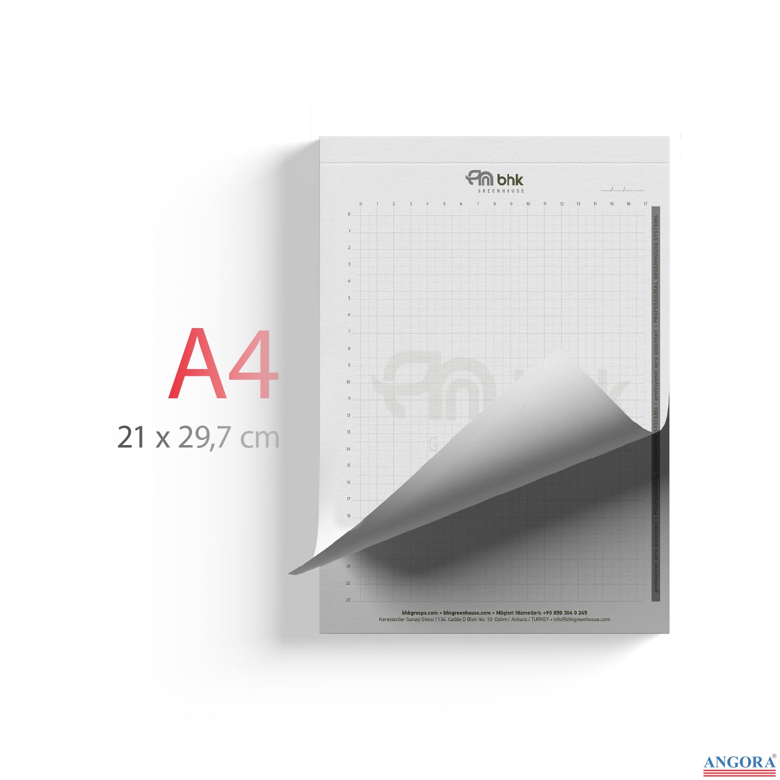 ALA-50 A4 TUTKALLI BLOKNOT