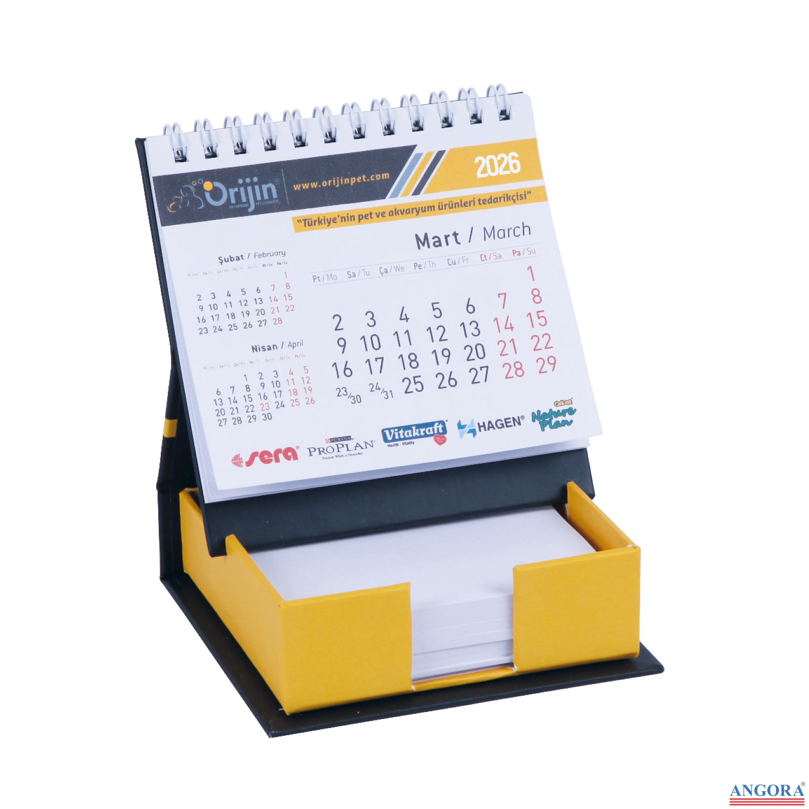 PM-31 TAKVİMLİ KÜP BLOKNOT