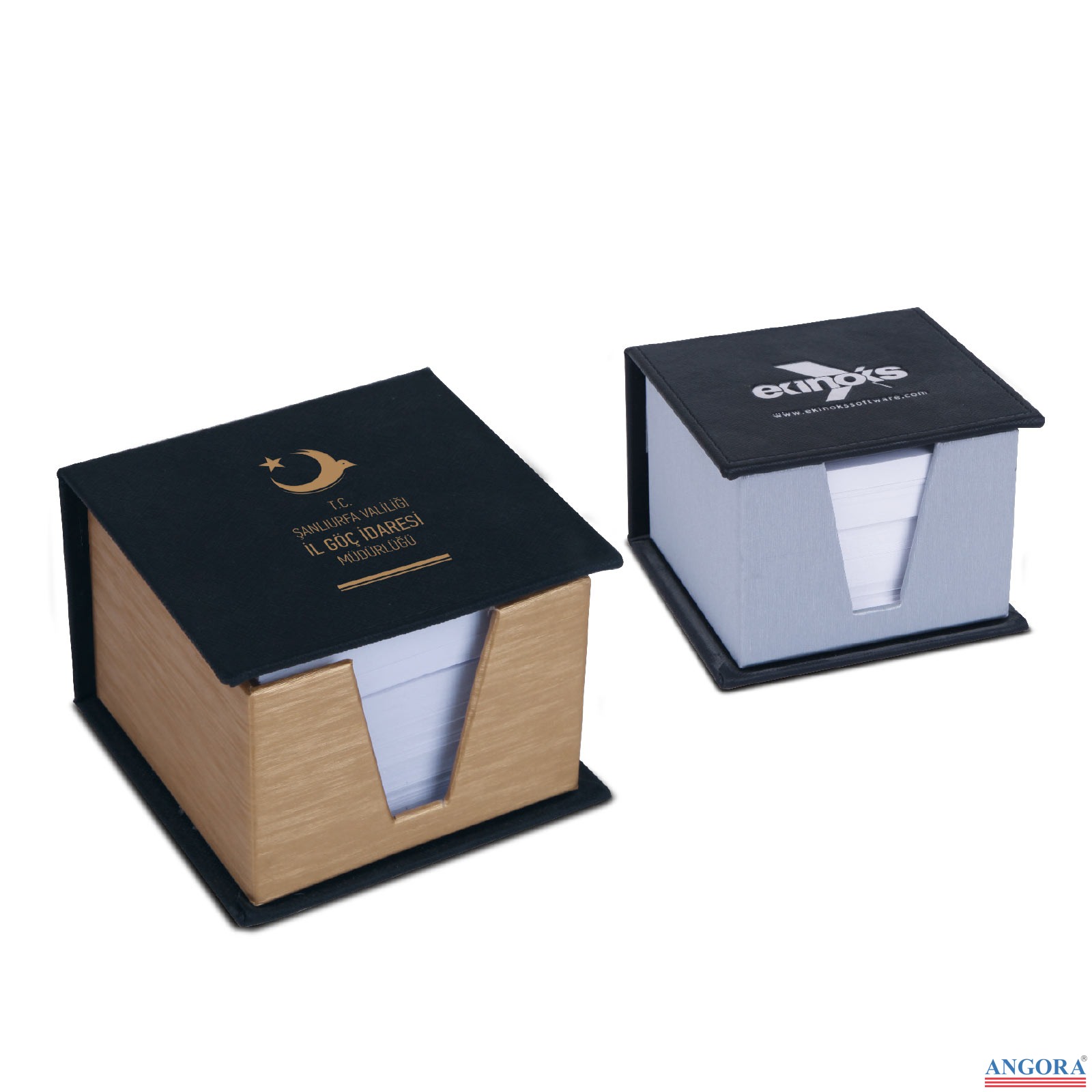 PM-44 CİLTBEZİ SIVAMALI KUTULU KÜP BLOKNOT